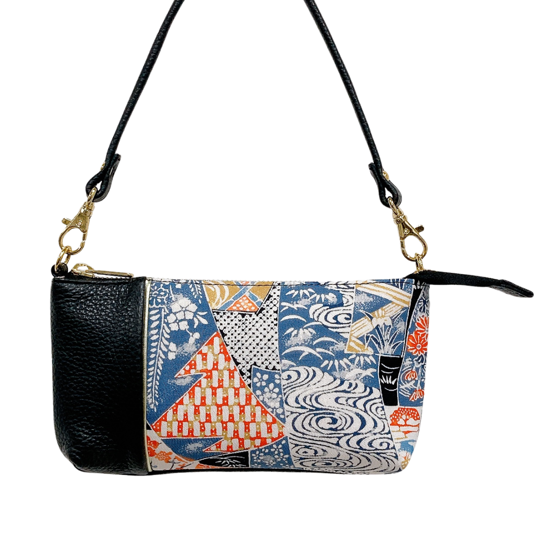 KIMONO PURSE Black T007