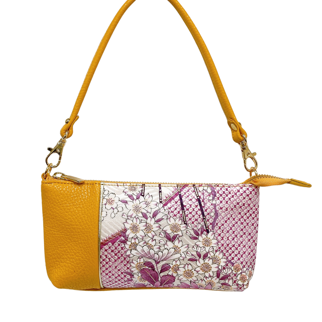KIMONO PURSE Yellow T032