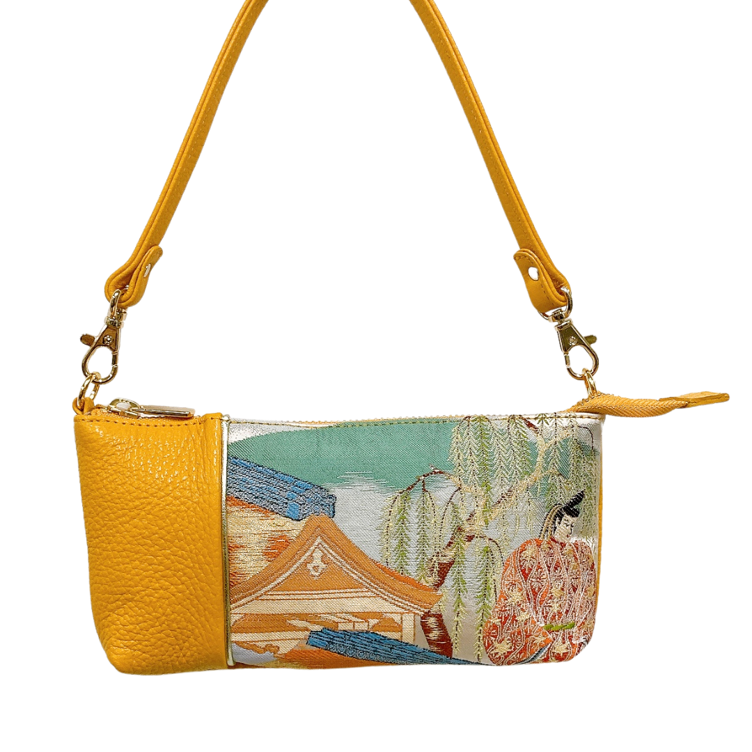 KIMONO PURSE Yellow T028