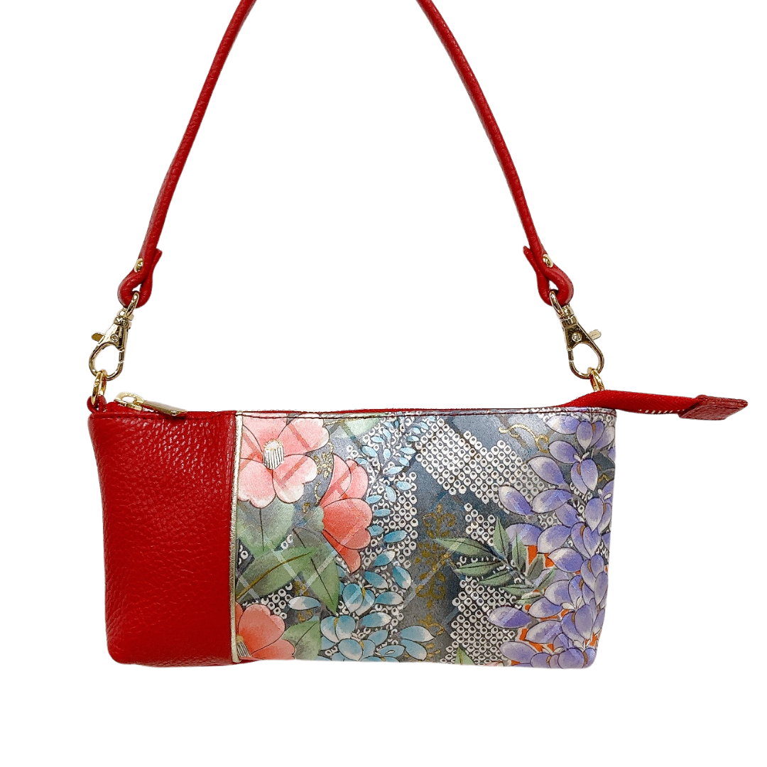 KIMONO PURSE Red T026