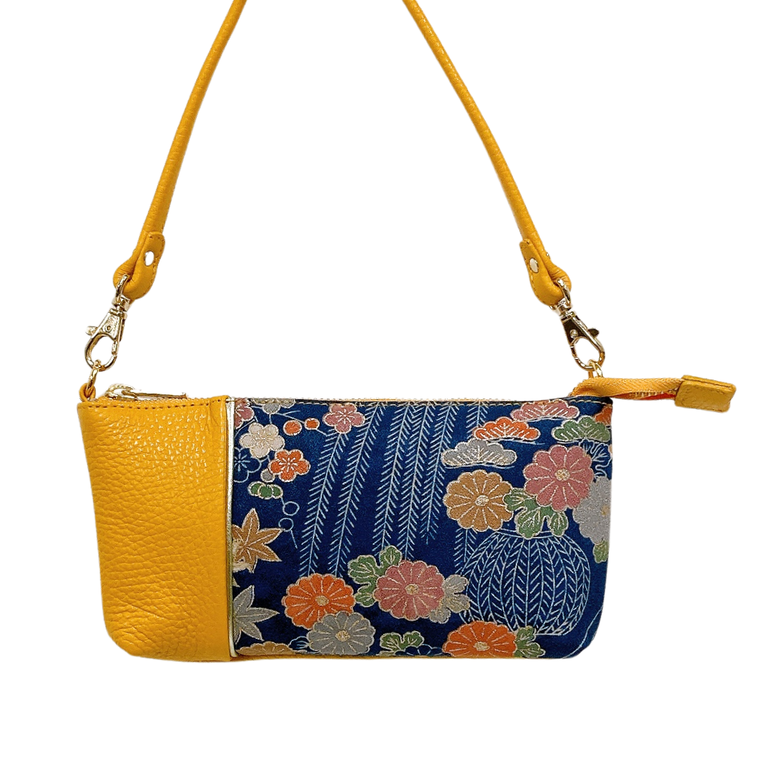 KIMONO PURSE Yellow T025