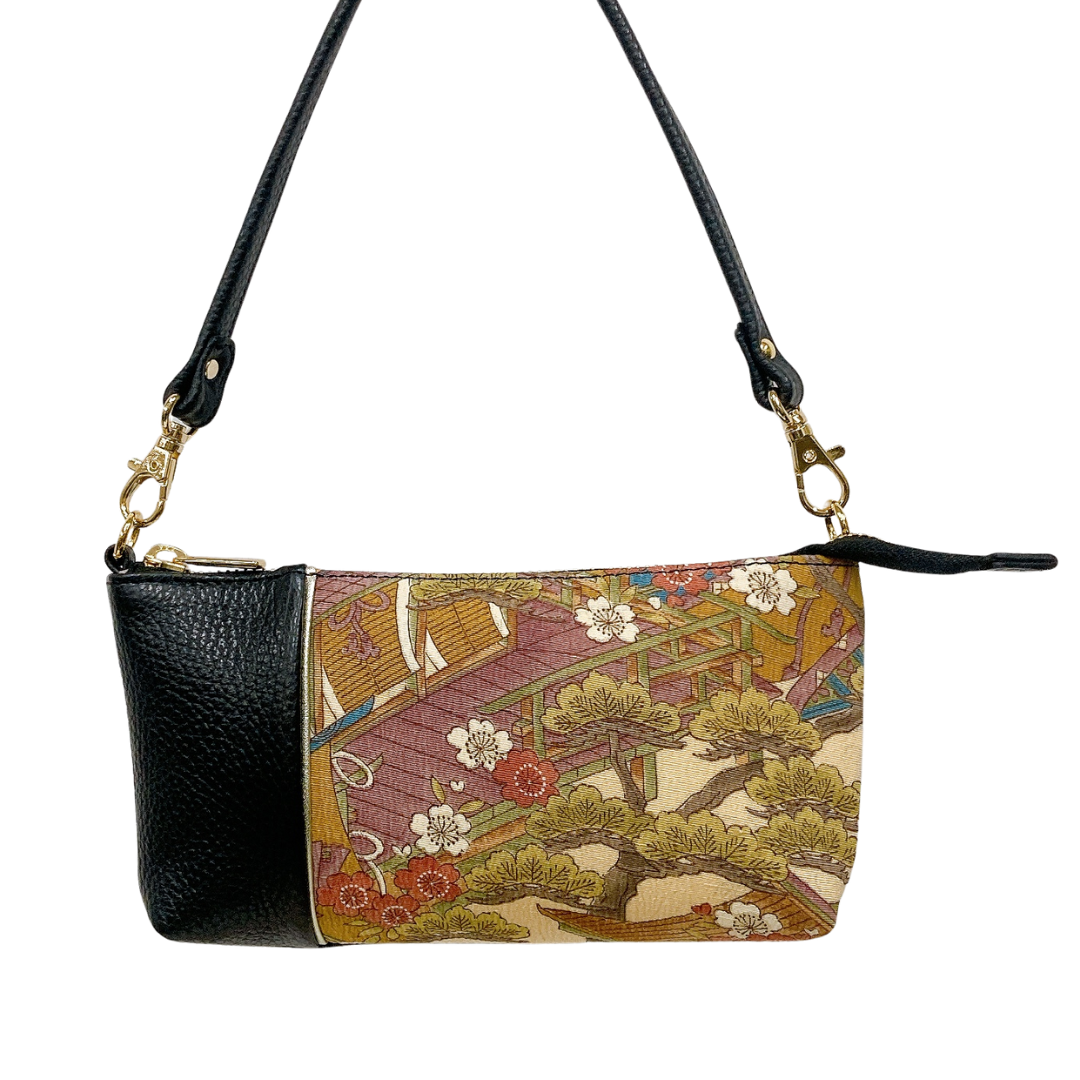 KIMONO PURSE Black T003