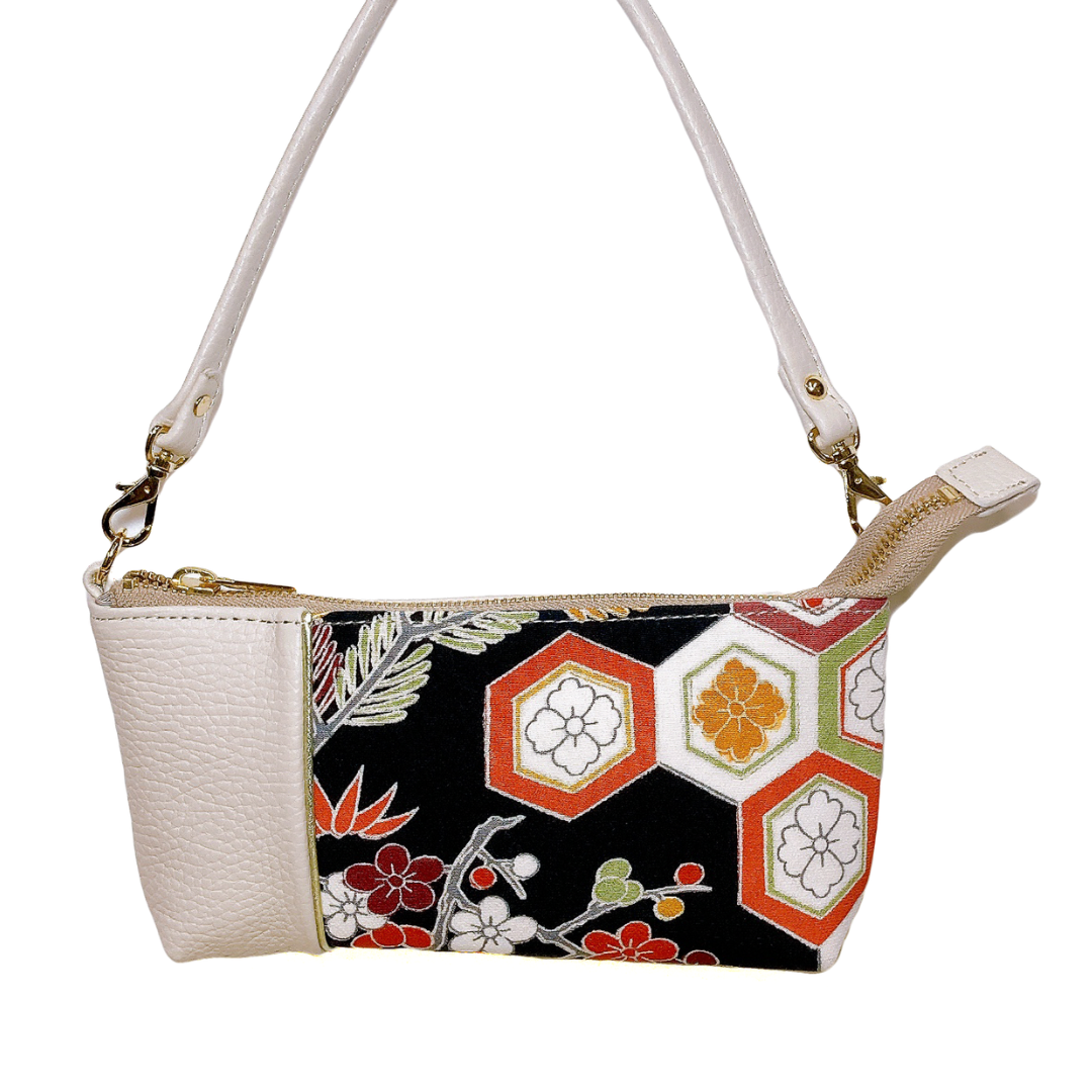 KIMONO PURSE White 003