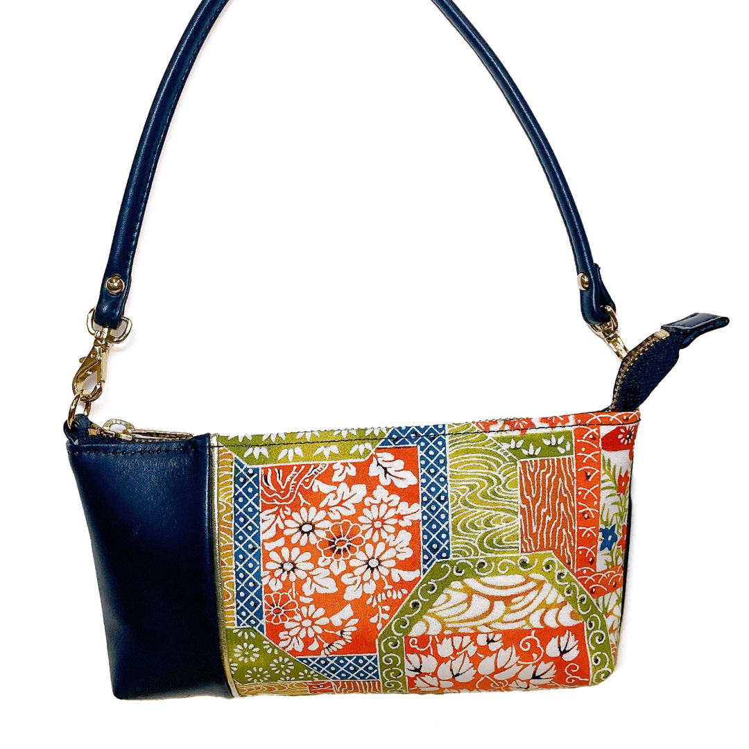 KIMONO PURSE Navy 005