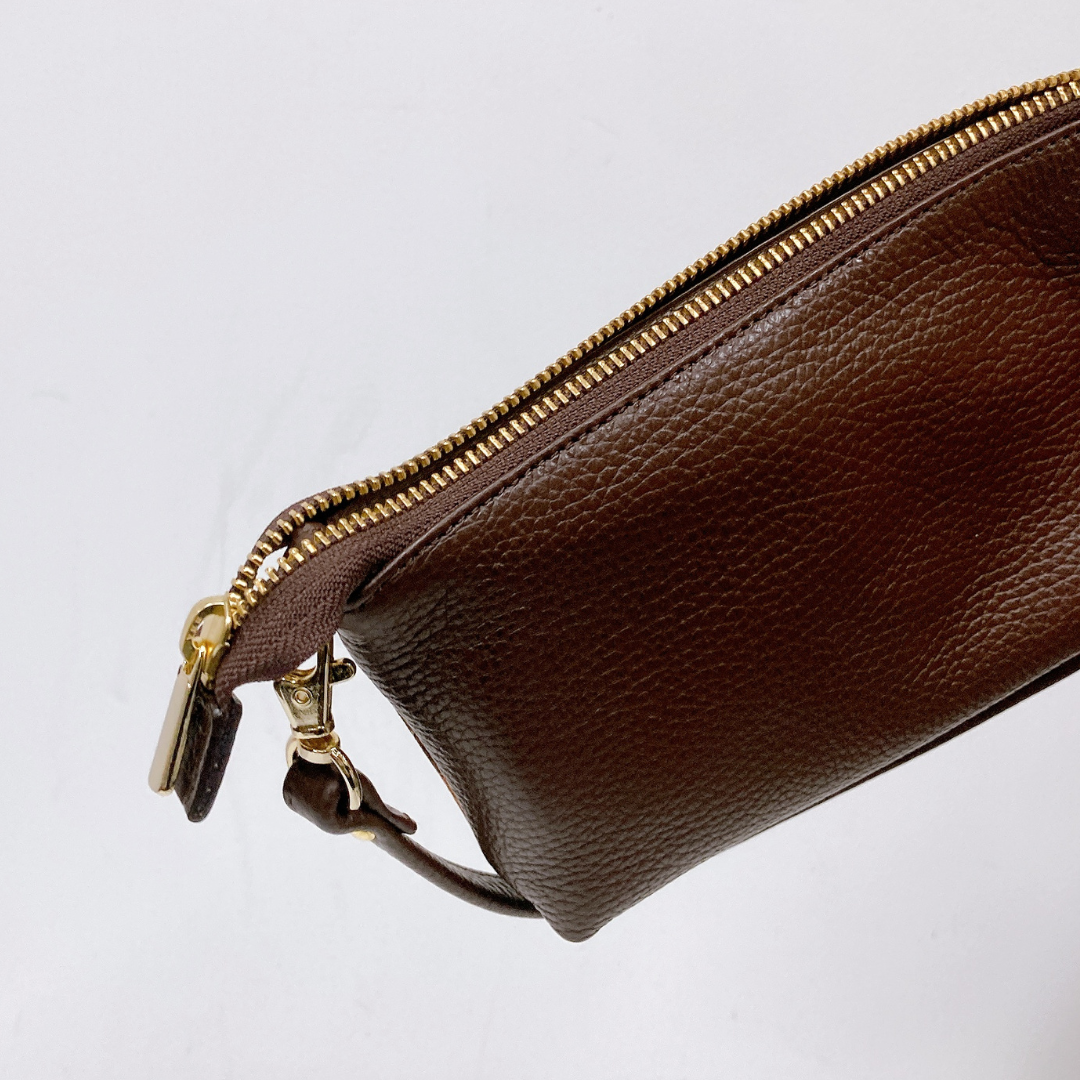 KIMONO PURSE Brown T001