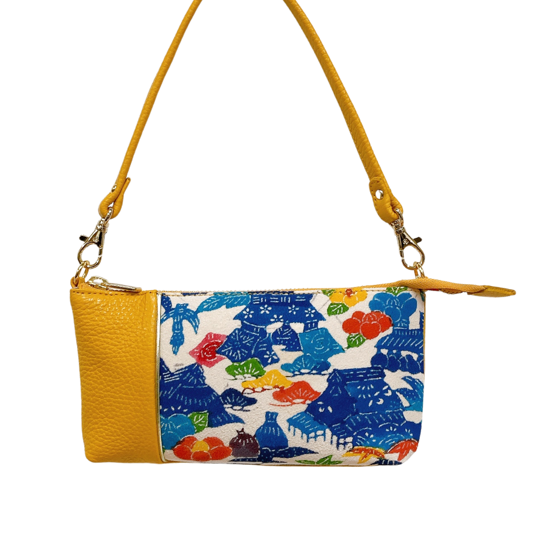 KIMONO PURSE Yellow T022