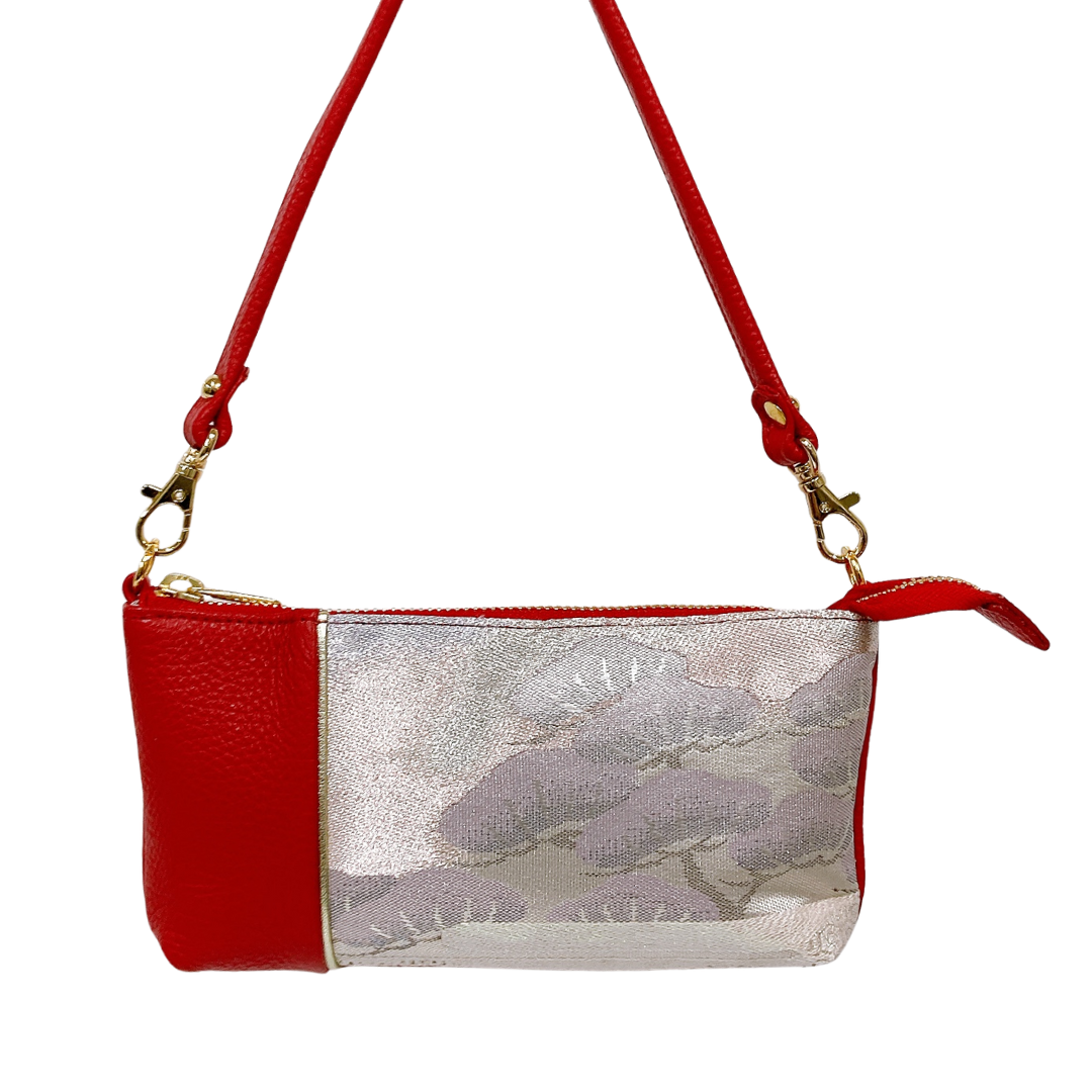KIMONO PURSE Red T034