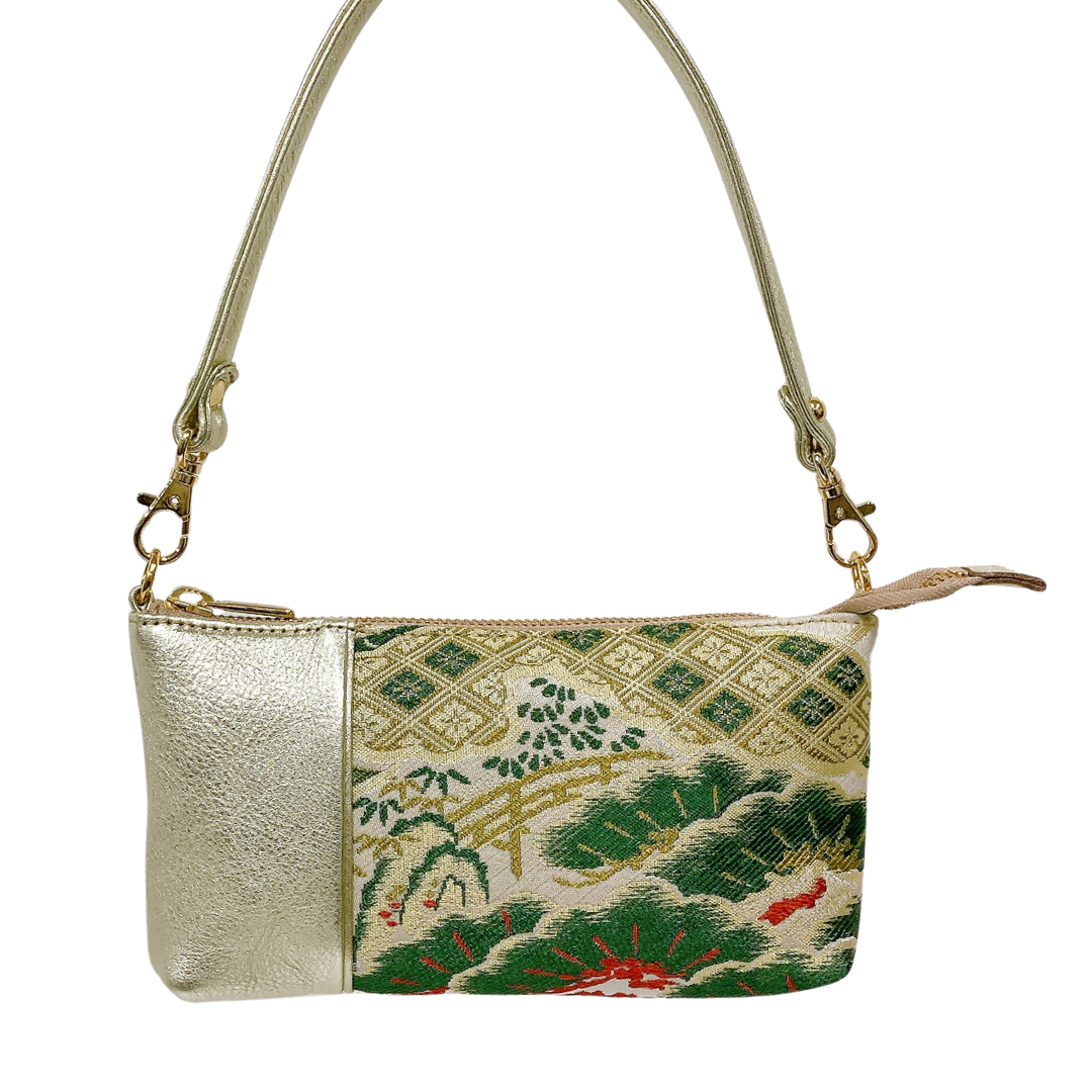KIMONO PURSE Gold T036