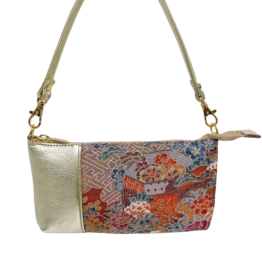 KIMONO PURSE Gold T039