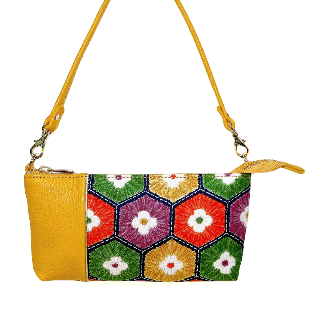 KIMONO PURSE Yellow T003