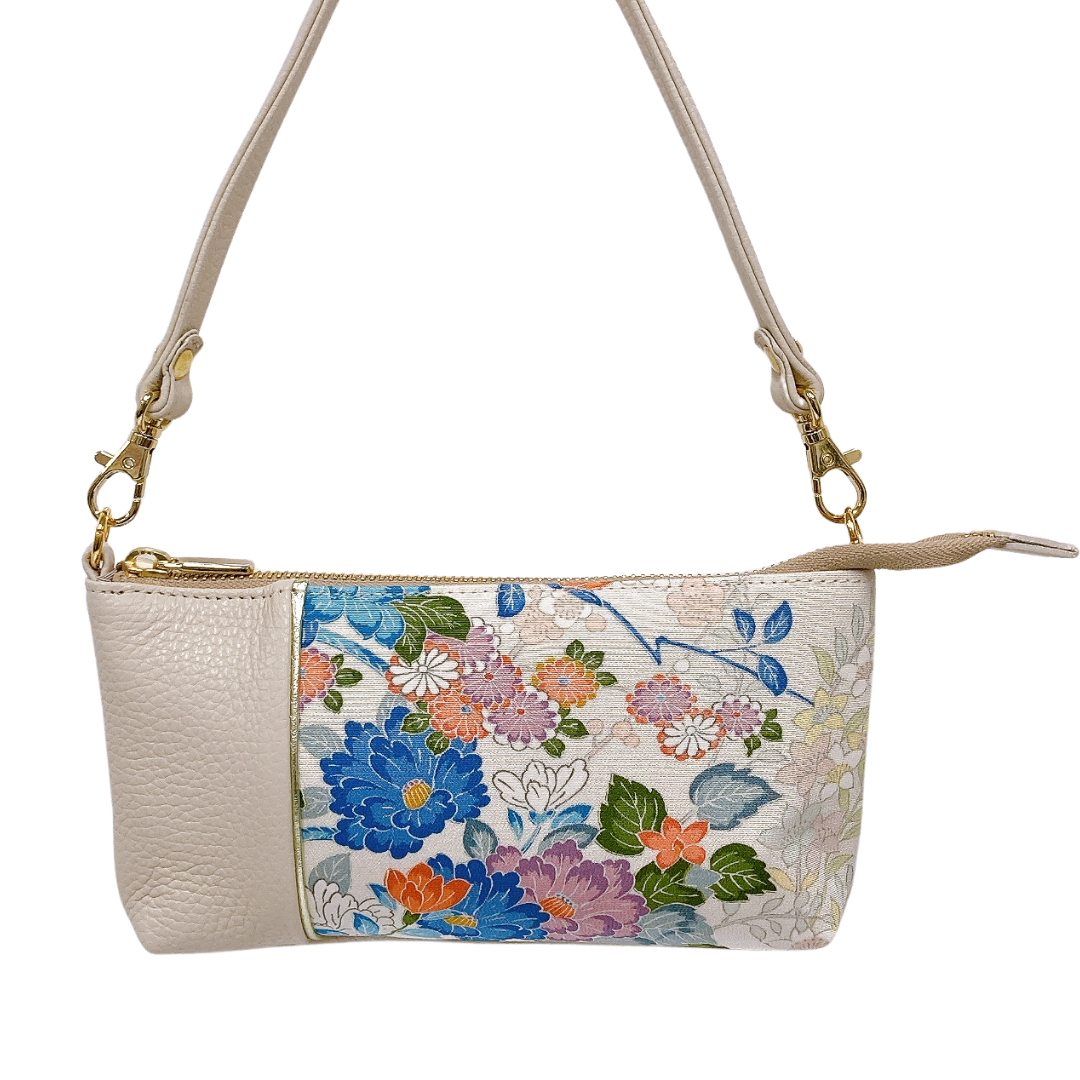 KIMONO PURSE  White T048