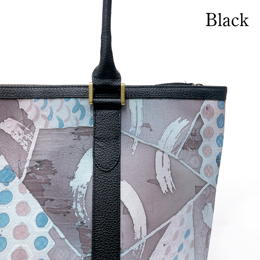 サカナクション　暗闇　トートバッグ　【新品】　KURAYAMI TOTE BAG Kimono Leather Tote bag 006 Black – TOKYO KIMONO SHOES