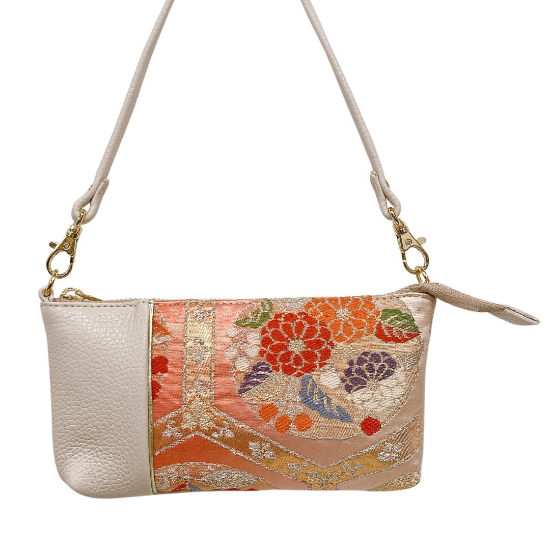KIMONO PURSE  White T043