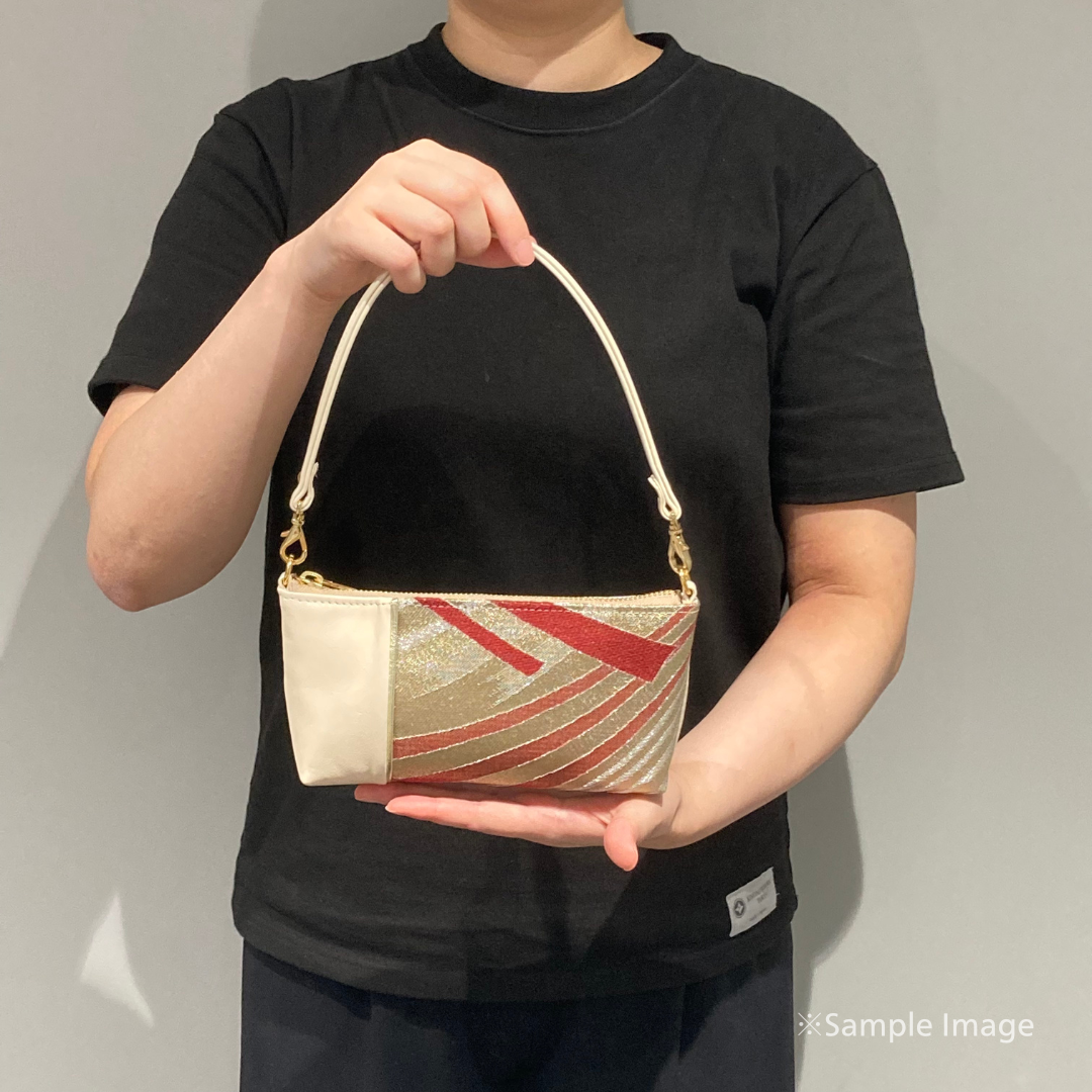 【Christmas Model】KIMONO PURSE Red 006