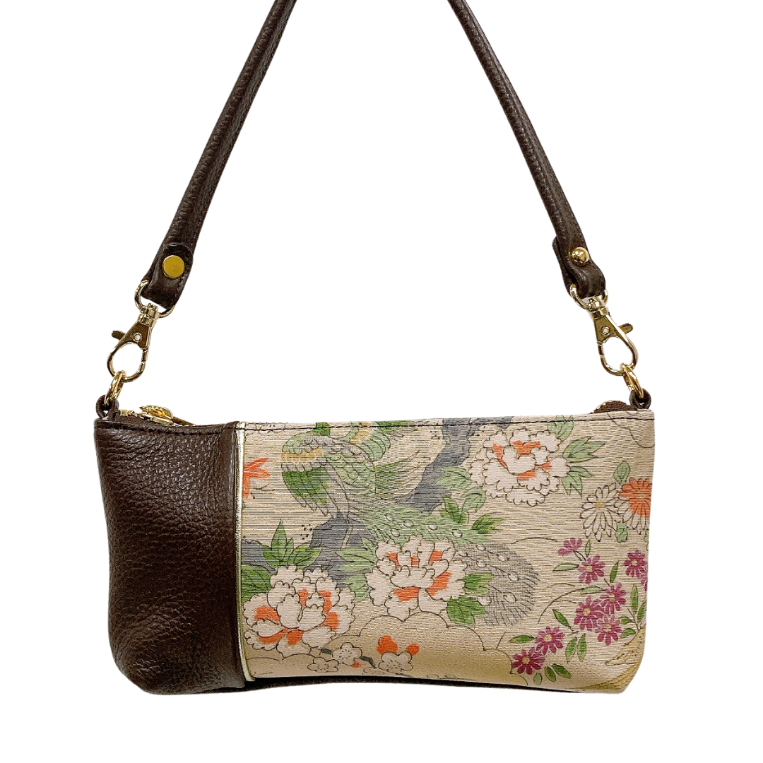 KIMONO PURSE WR Brown 001