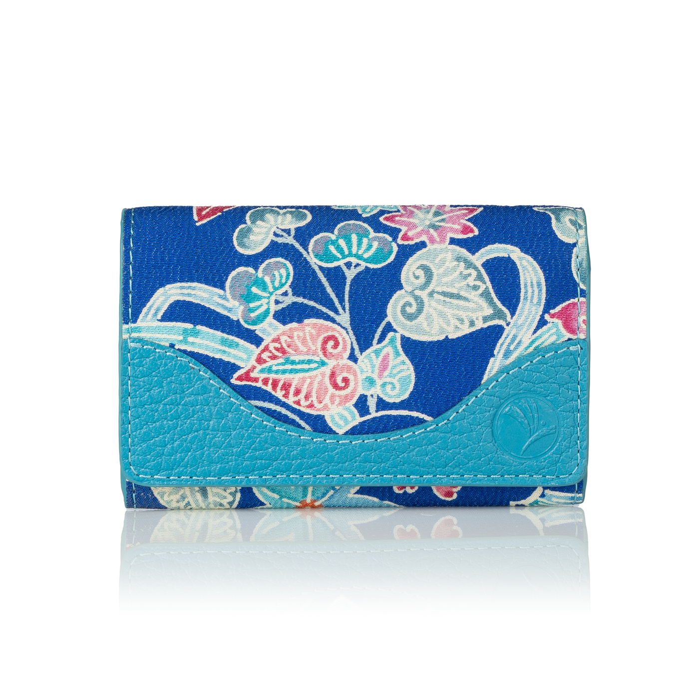 Kimono Card Case Blue 003