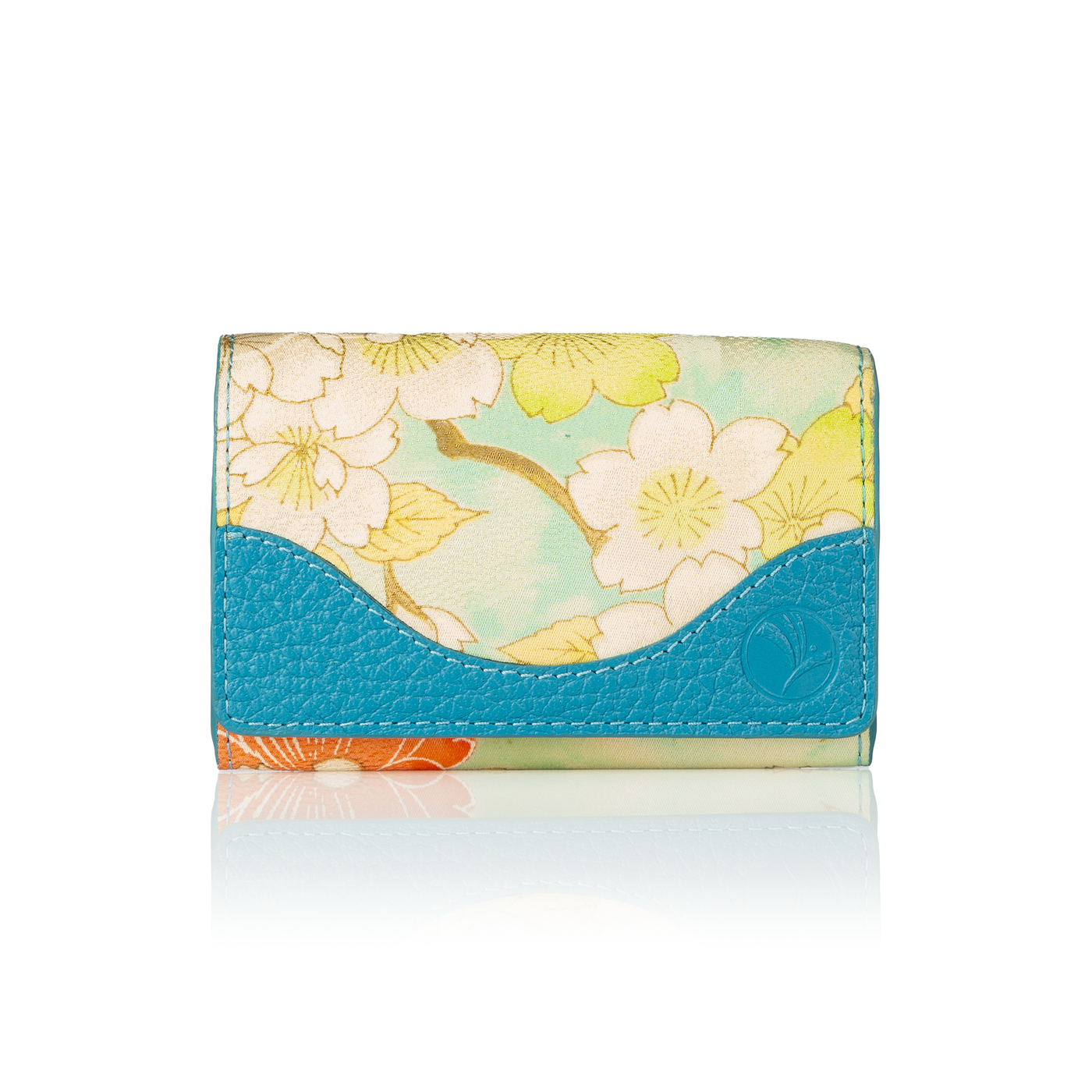 Kimono Card Case Blue 004