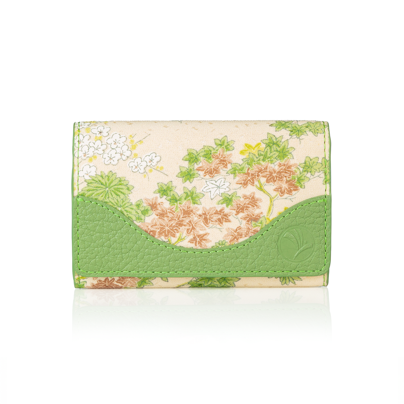 Kimono Card Case Green 005