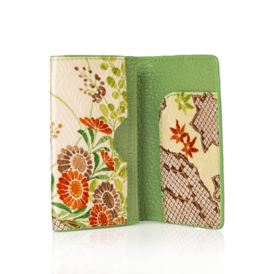 Kimono Card Case Green 004