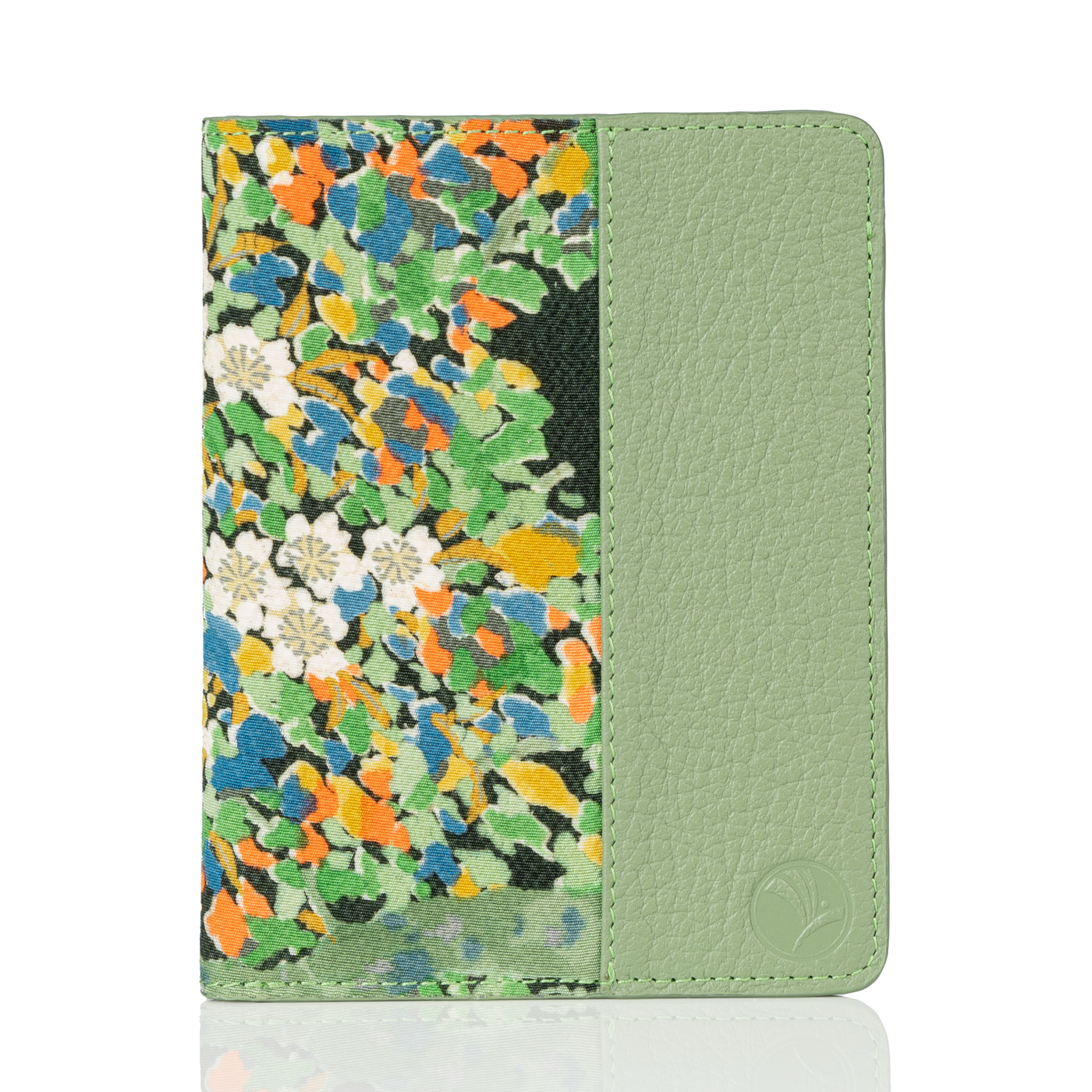 Kimono Passport Holder Green 002