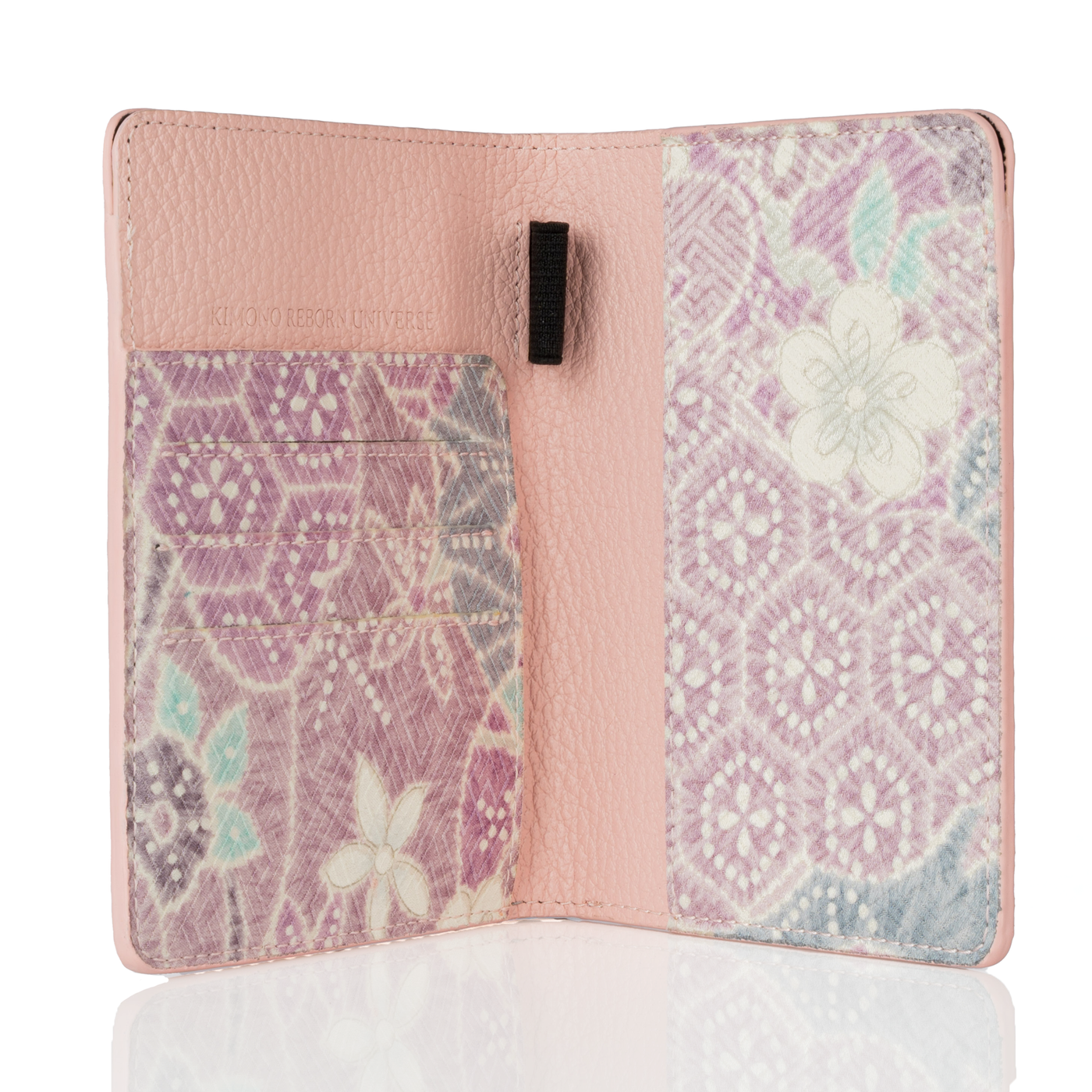 Kimono Passport Holder Pink 002
