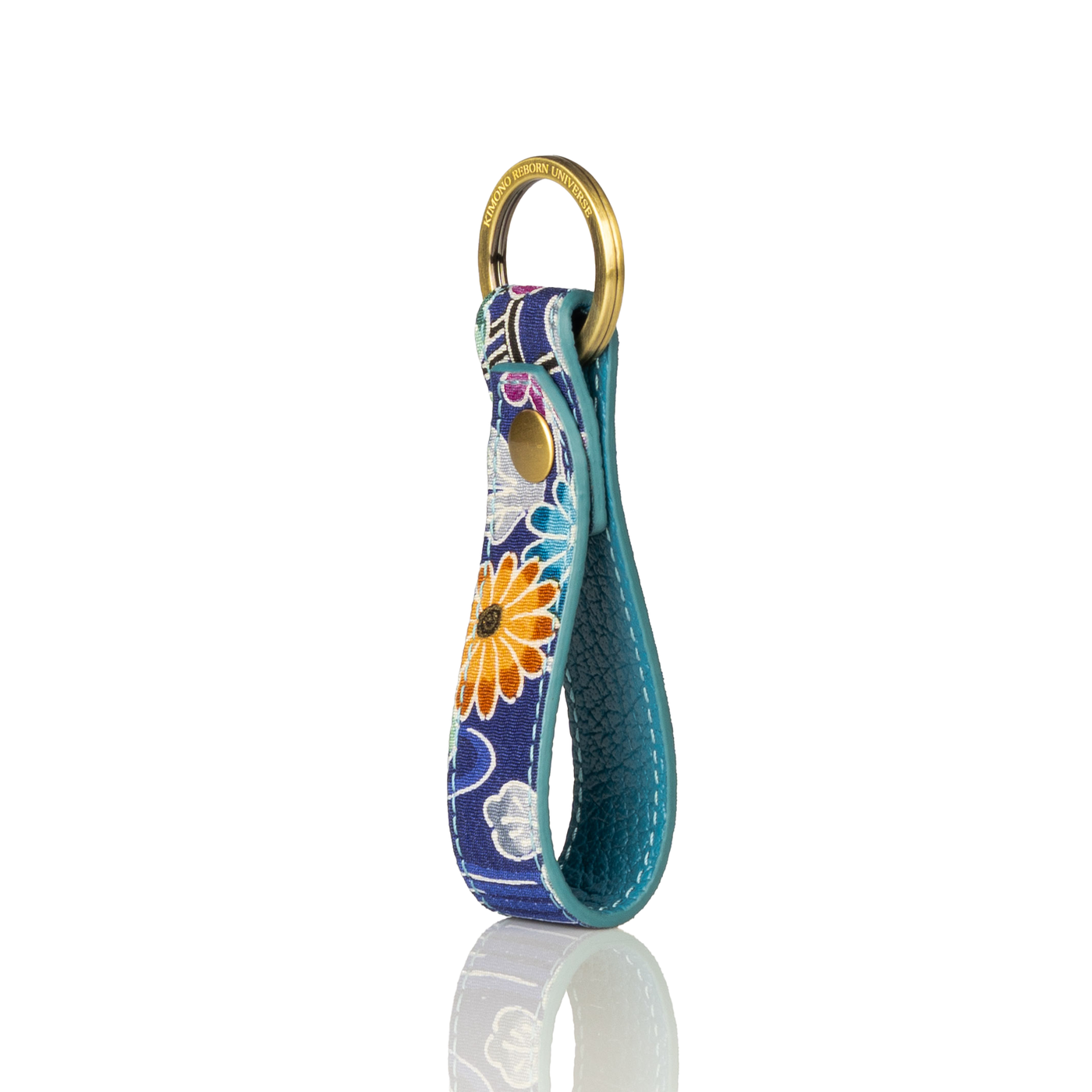 Kimono Keychain Blue 003