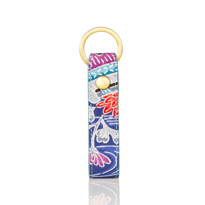 Kimono Keychain Blue 003