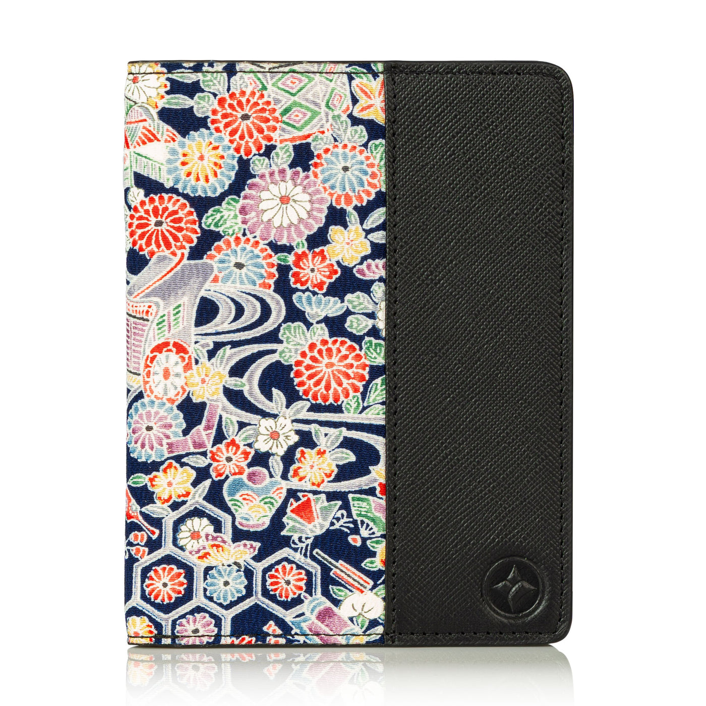 Kimono Passport Holder Black 008