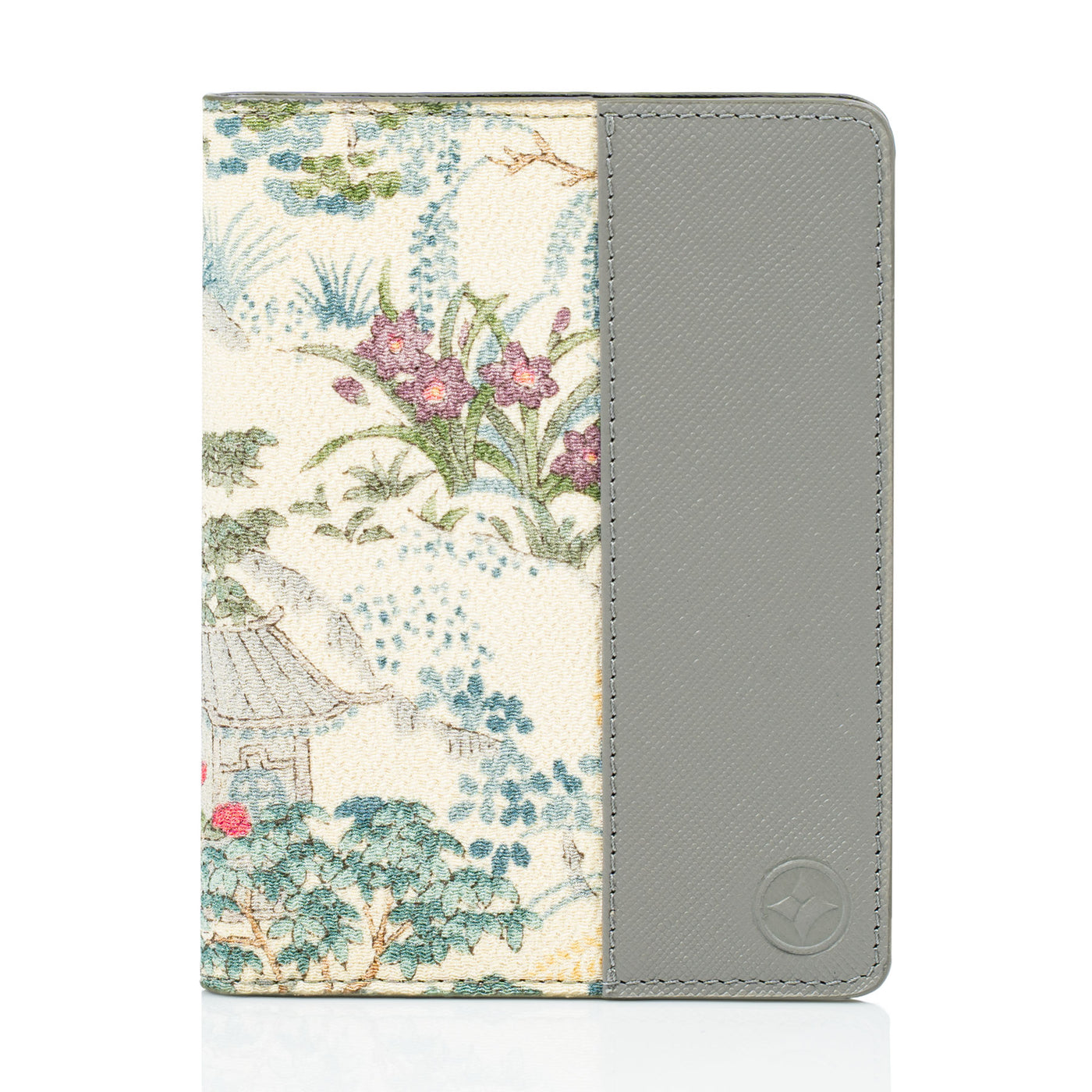 Kimono Passport Holder Gray 001