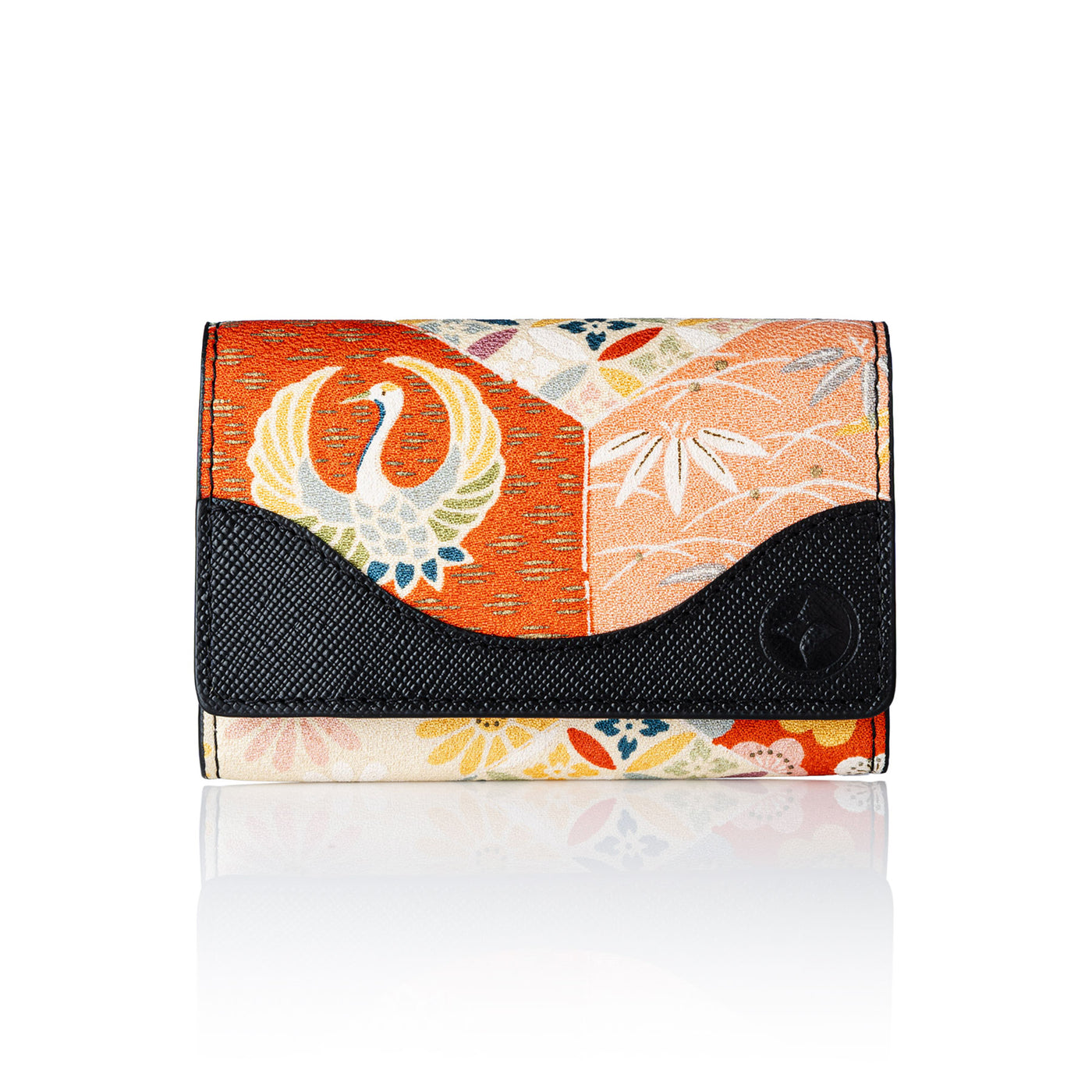 Kimono Card Case Black 001