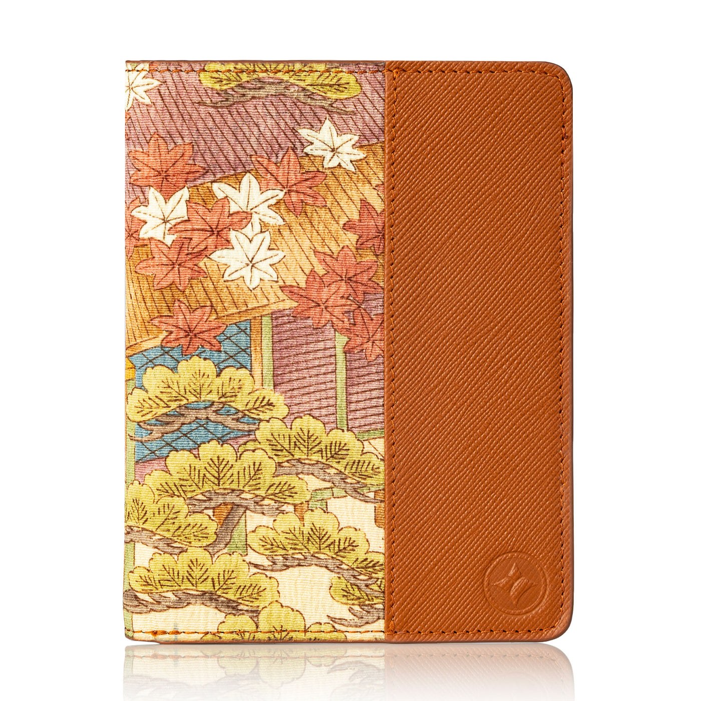 Kimono Passport Holder Brown 004