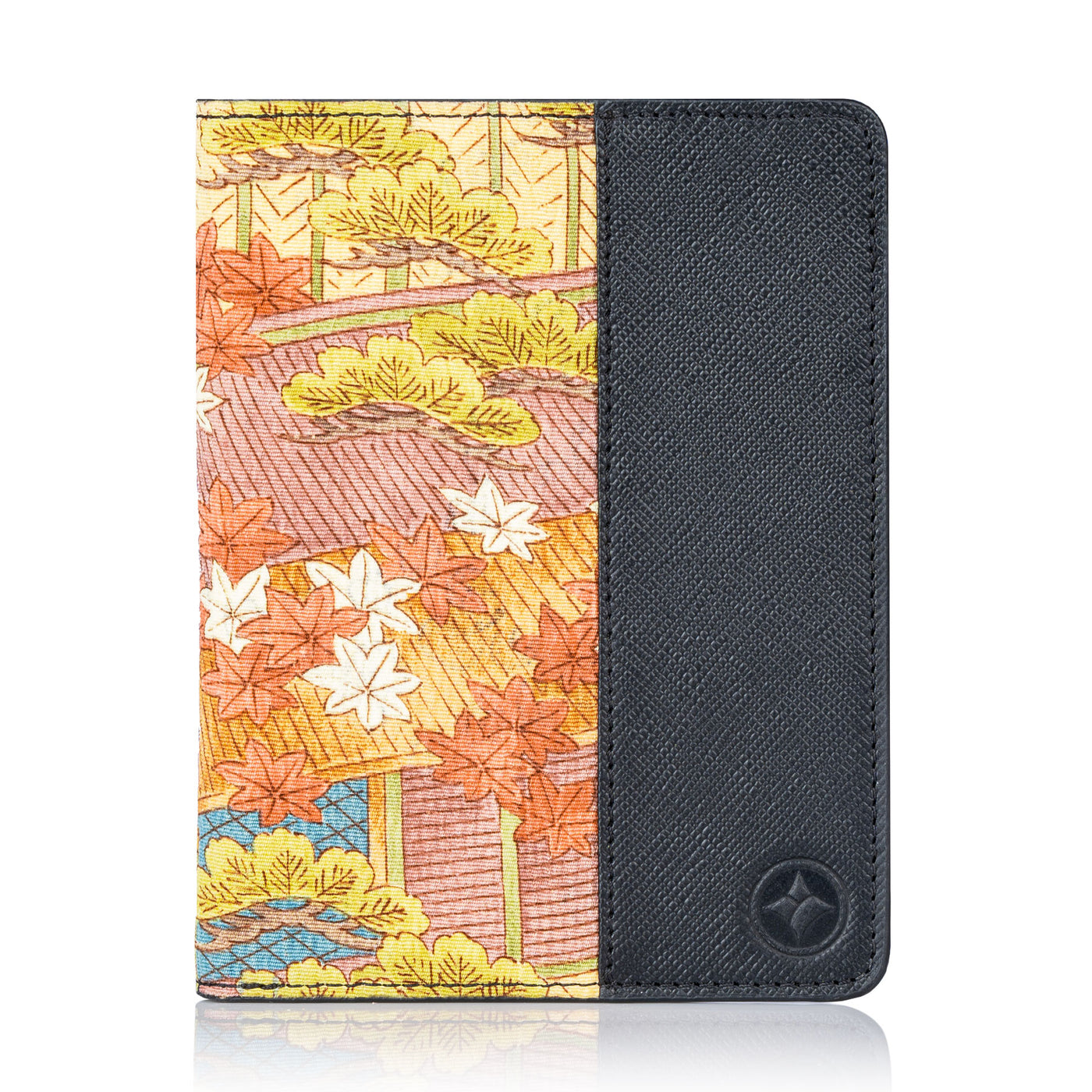 Kimono Passport Holder Black 005
