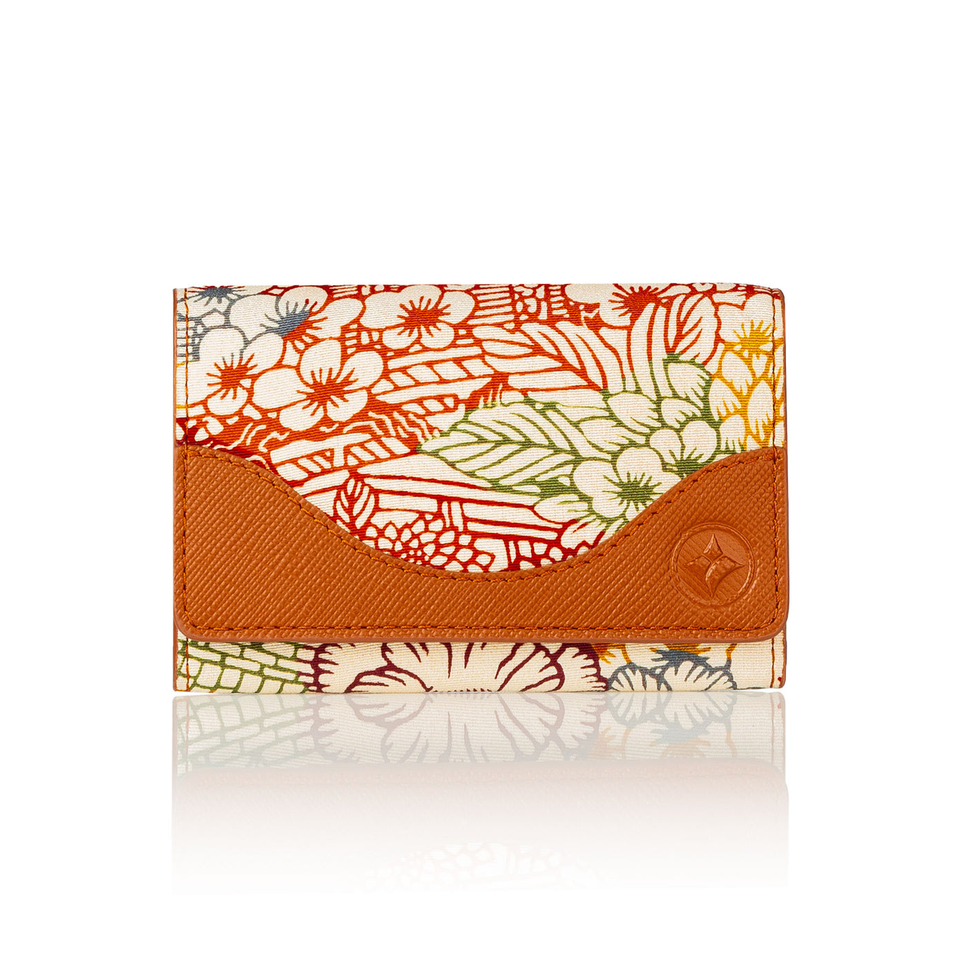 Kimono Card Case Brown 004