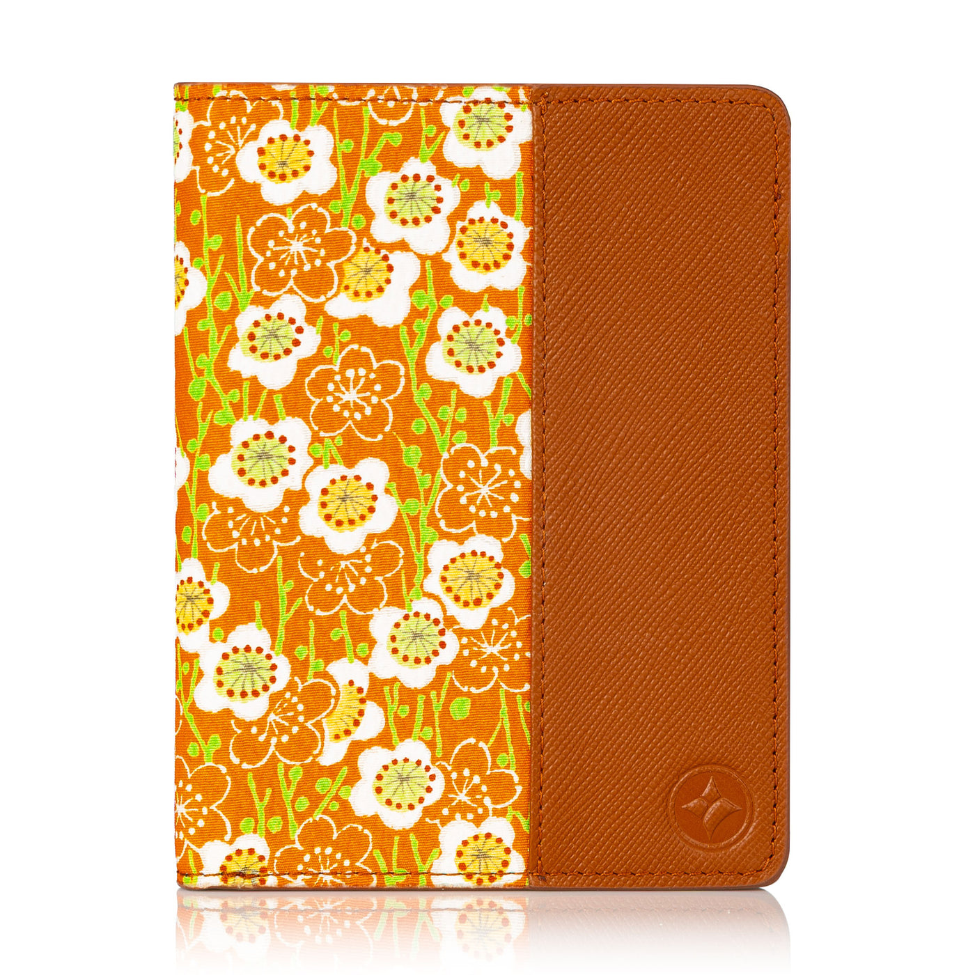 Kimono Passport Holder Brown 008