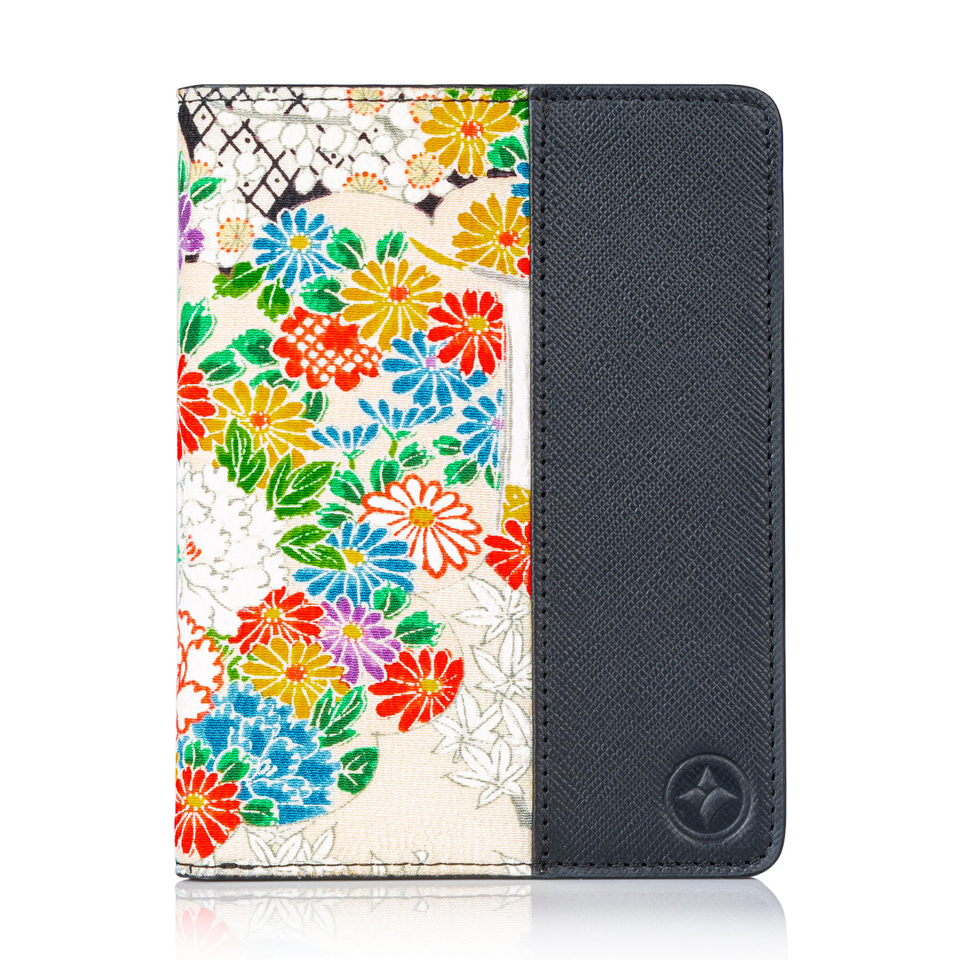 Kimono Passport Holder Black 004