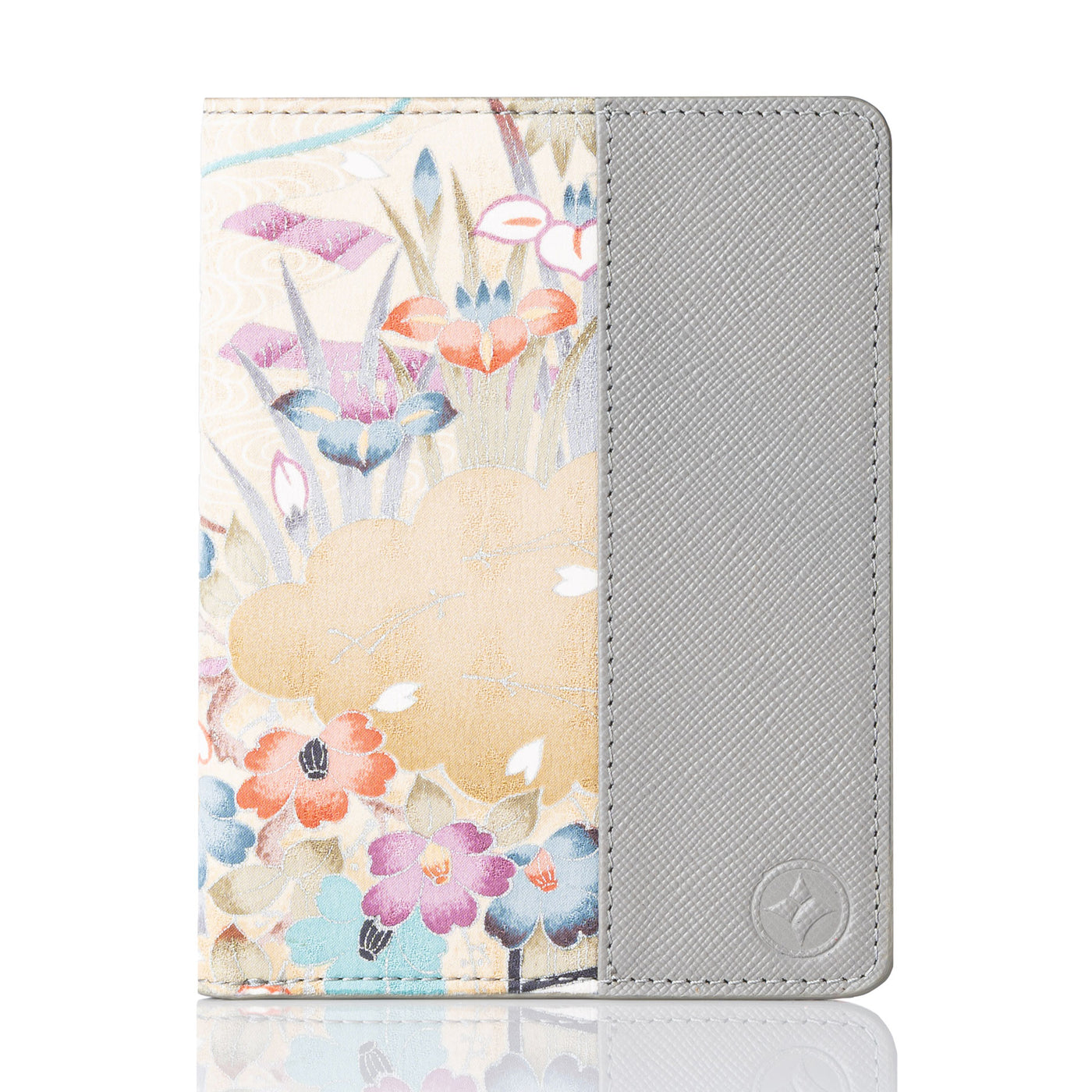 Kimono Passport Holder Gray 004