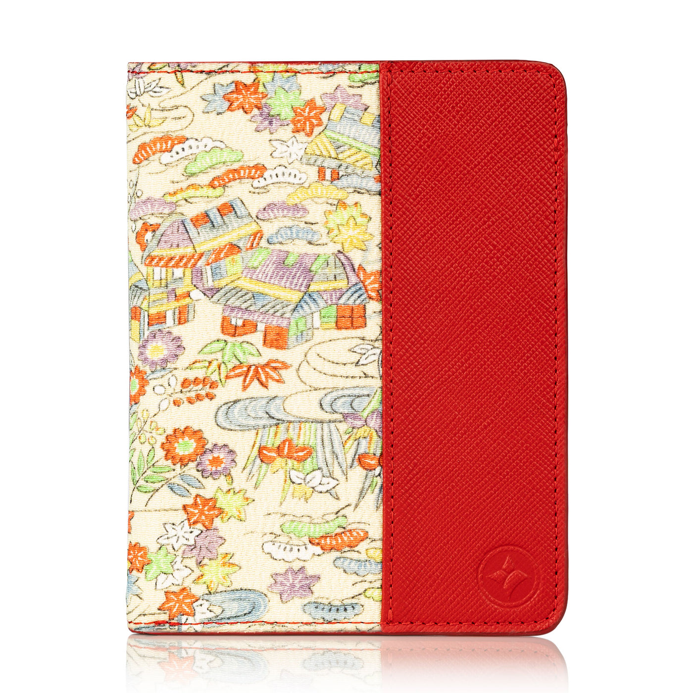 Kimono Passport Holder Red 006