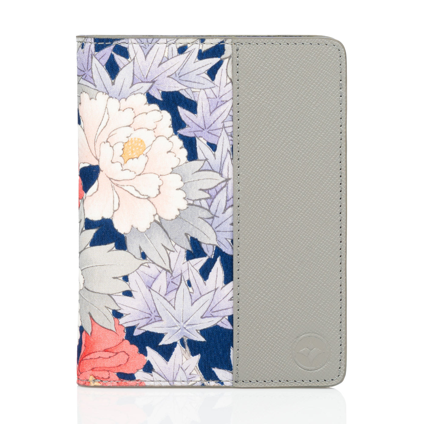 Kimono Passport Holder Gray 002