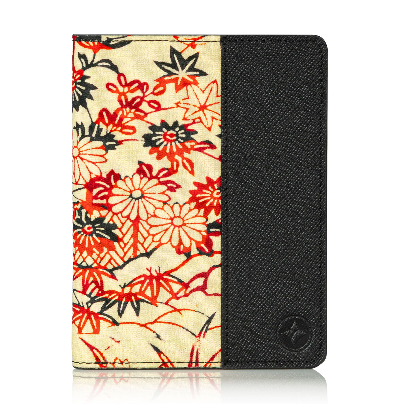 Kimono Passport Holder Black 009