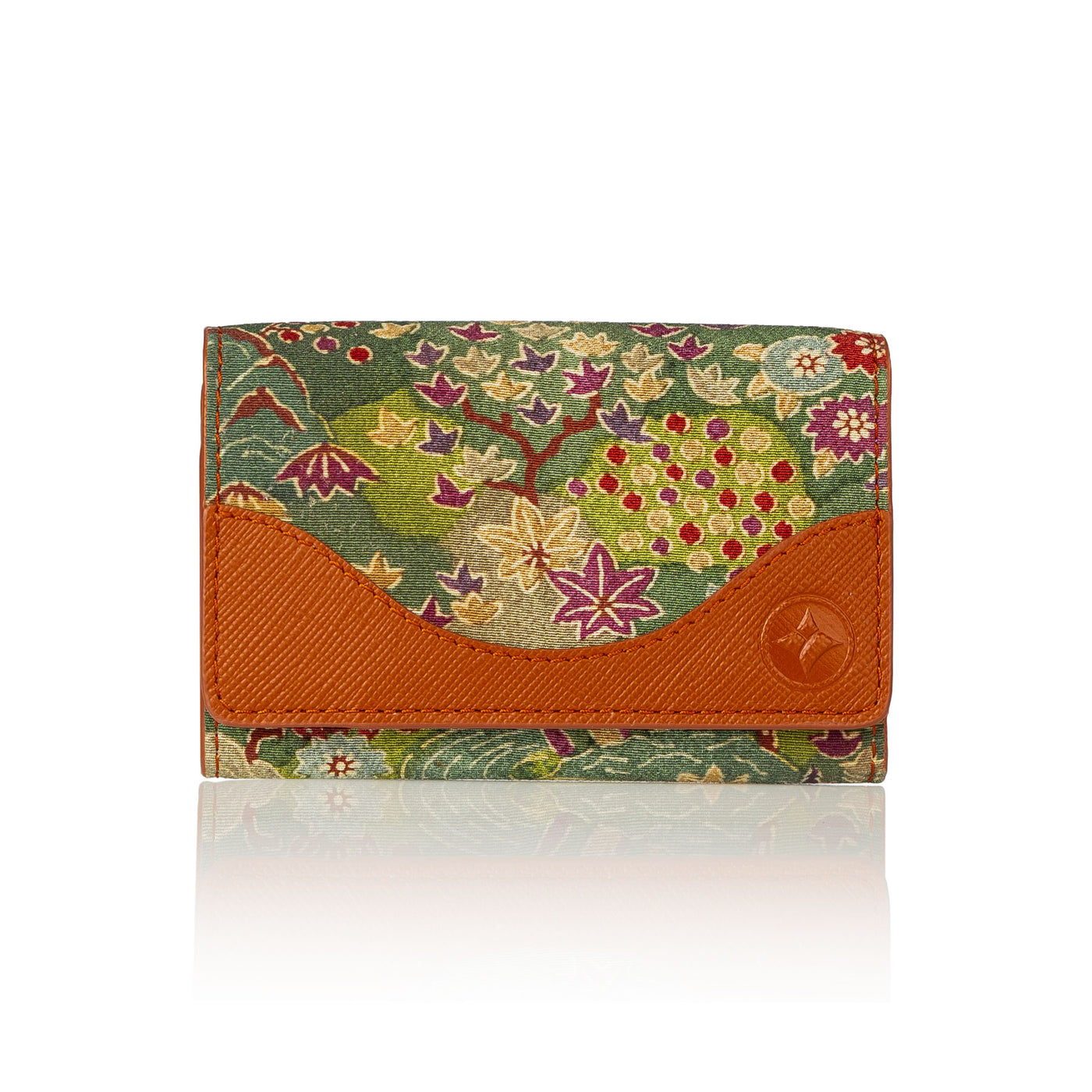 Kimono Card Case Brown 005