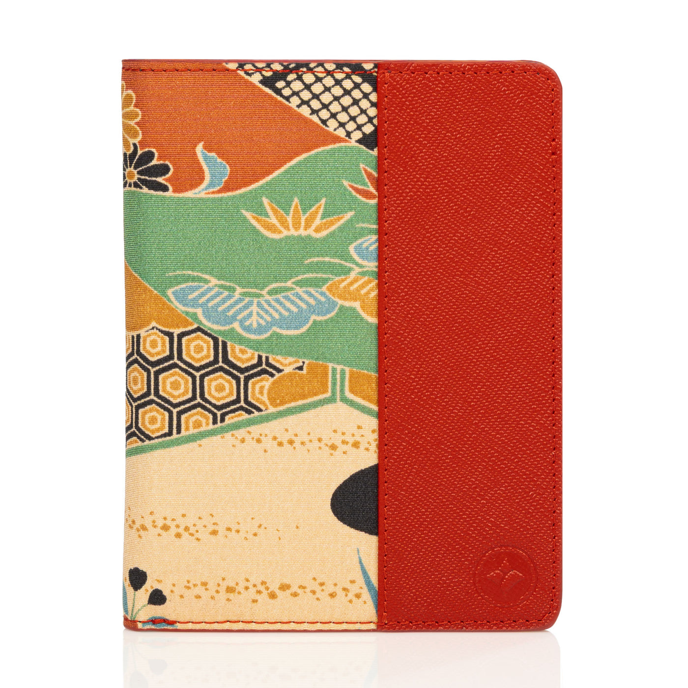 Kimono Passport Holder Red 003
