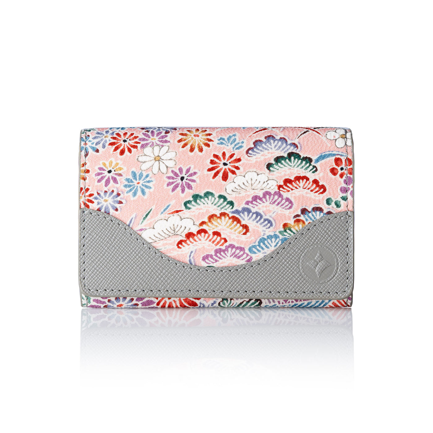 Kimono Card Case Gray 003