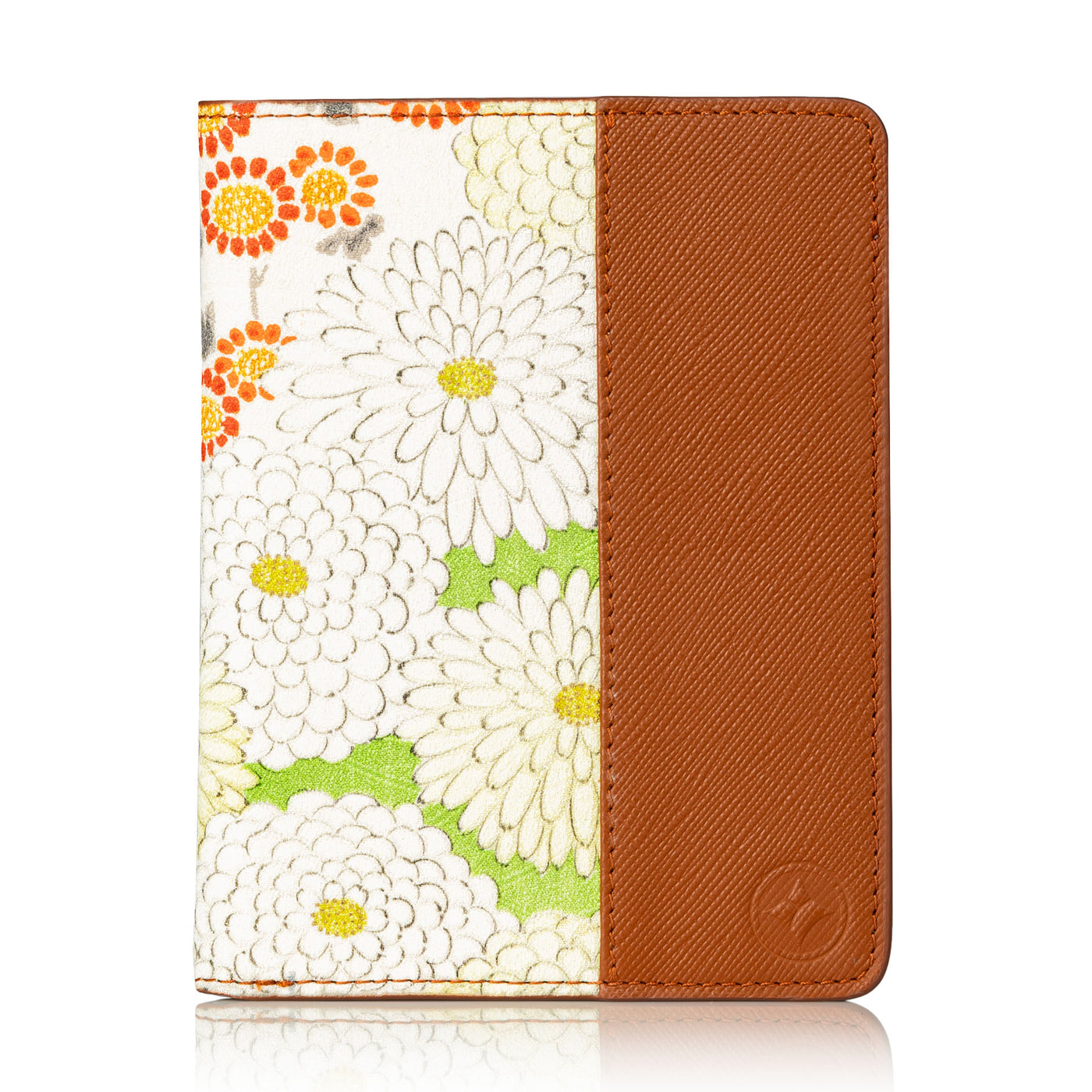 Kimono Passport Holder Brown 006