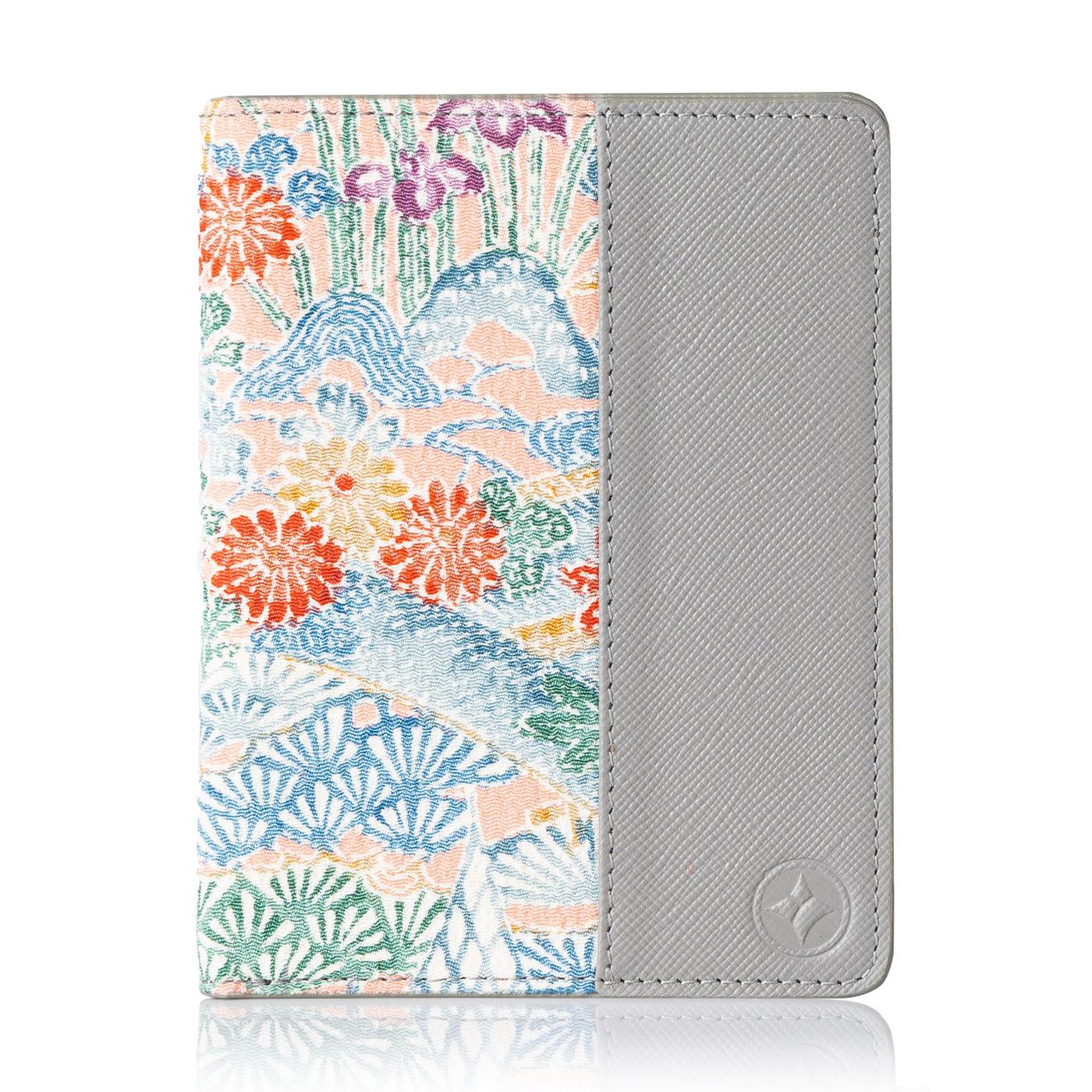 Kimono Passport Holder Gray 005