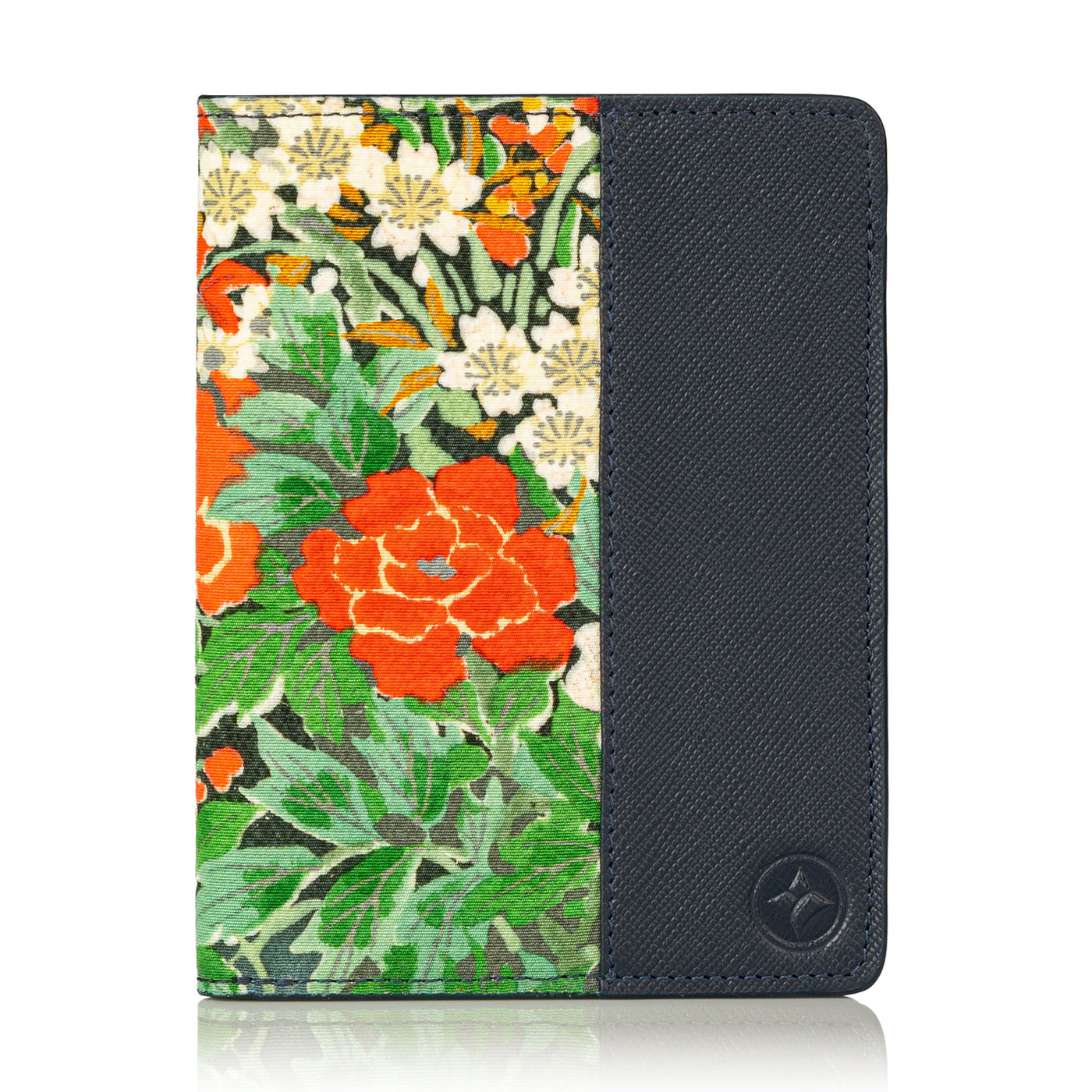 Kimono Passport Holder Navy 007