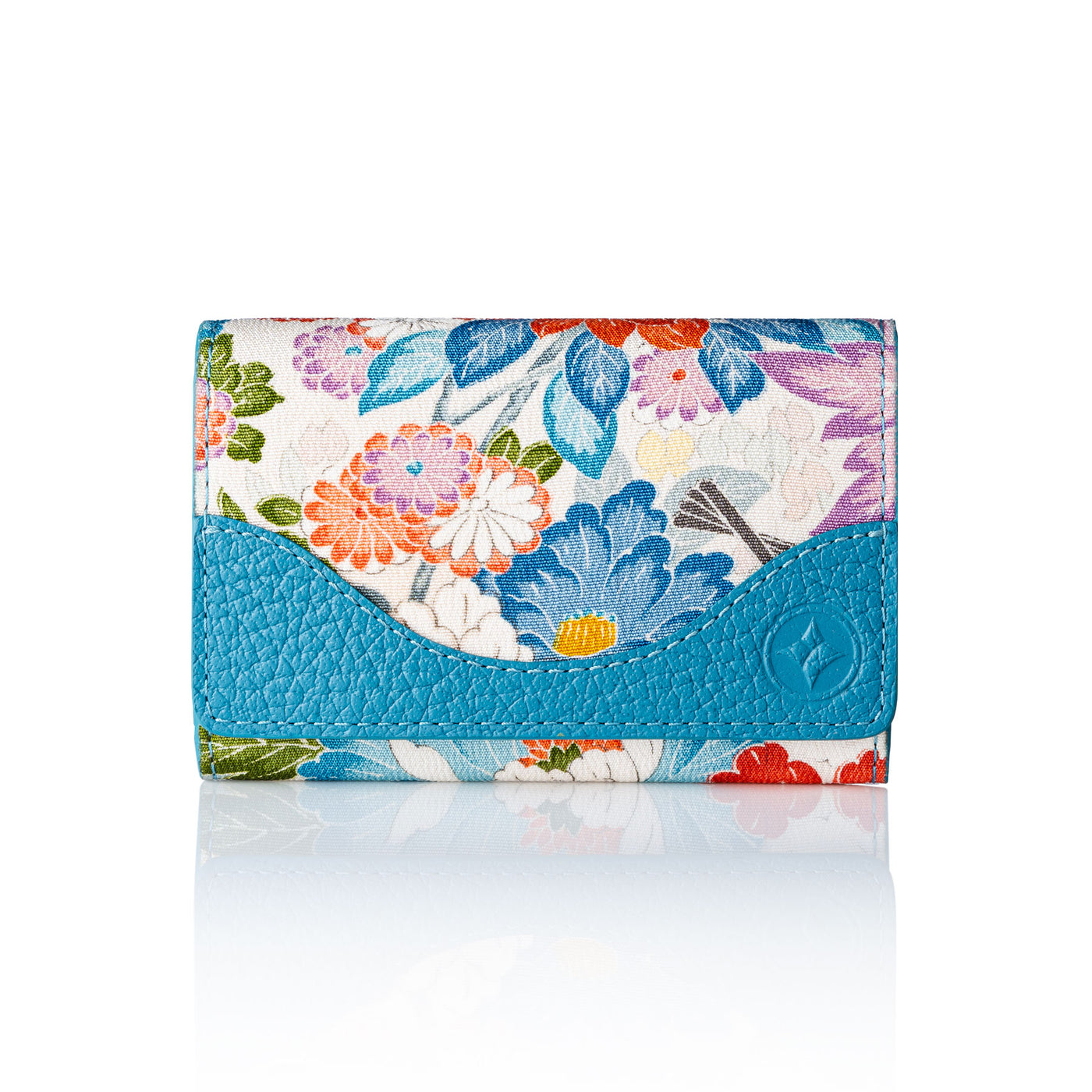 Kimono Card Case Blue 002