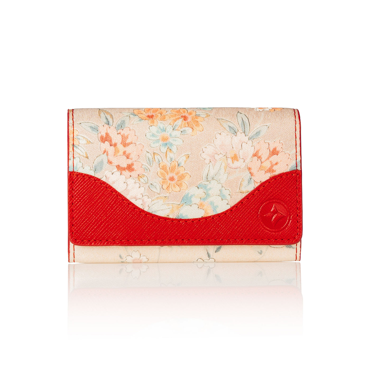 Kimono Card Case Red 006