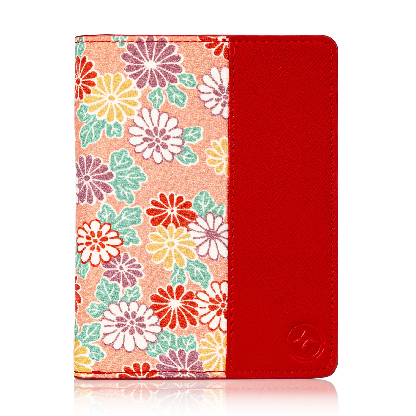 Kimono Passport Holder Red 009