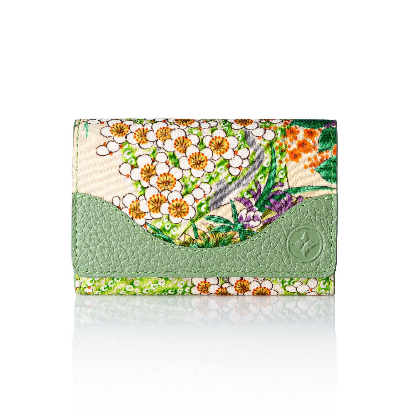 Kimono Card Case Green 002