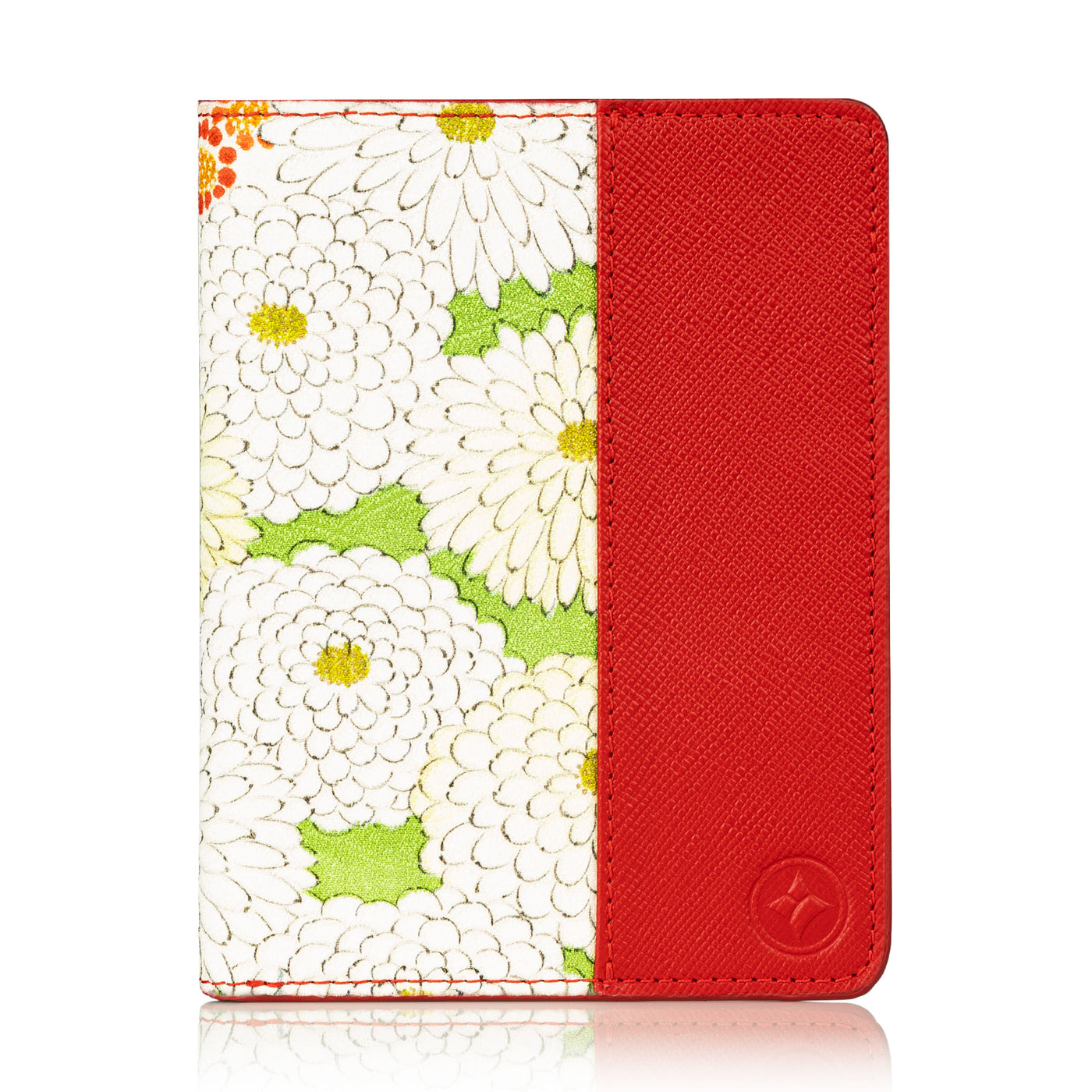 Kimono Passport Holder Red 007